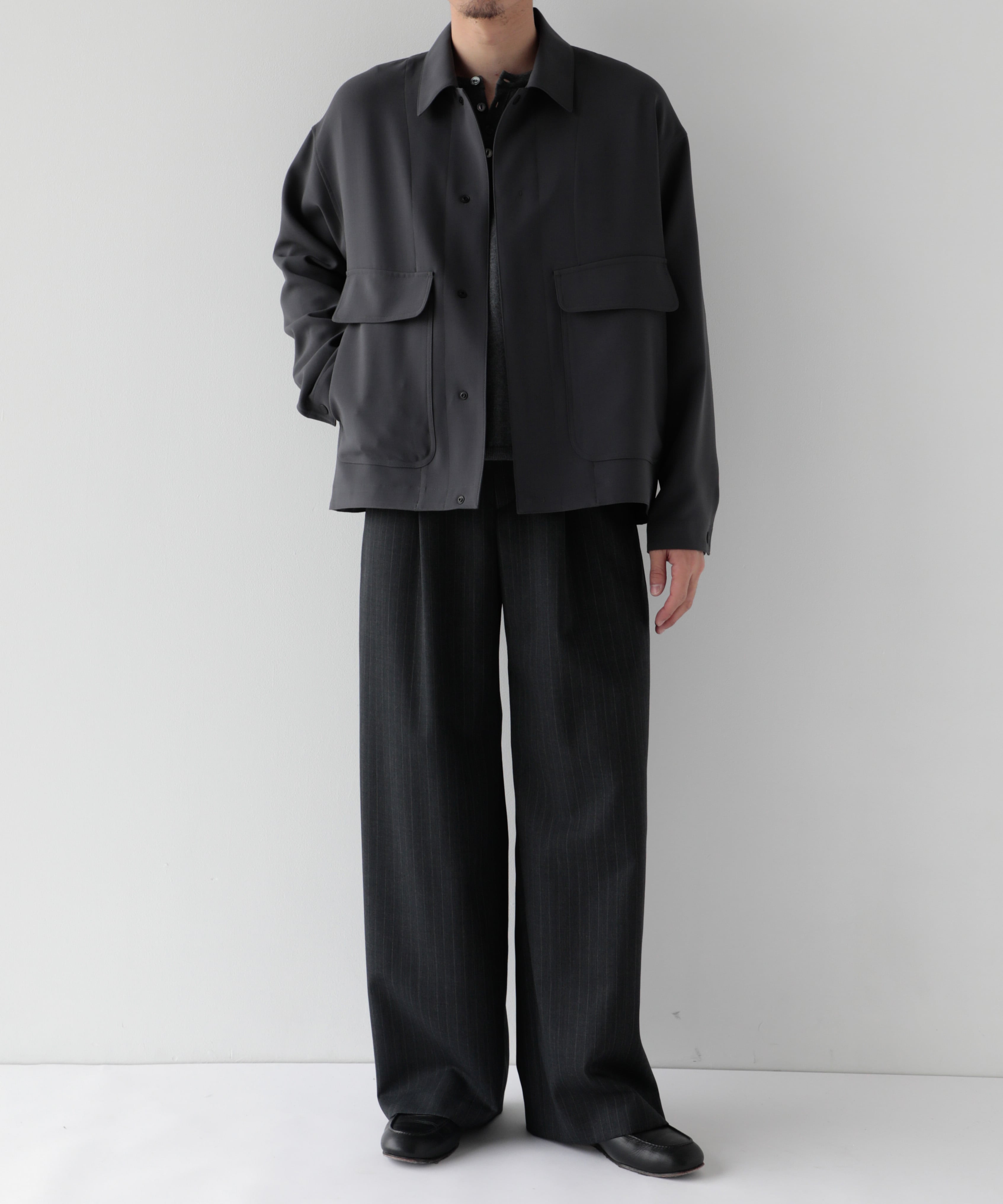 TRIXIONウーリーシャツBL