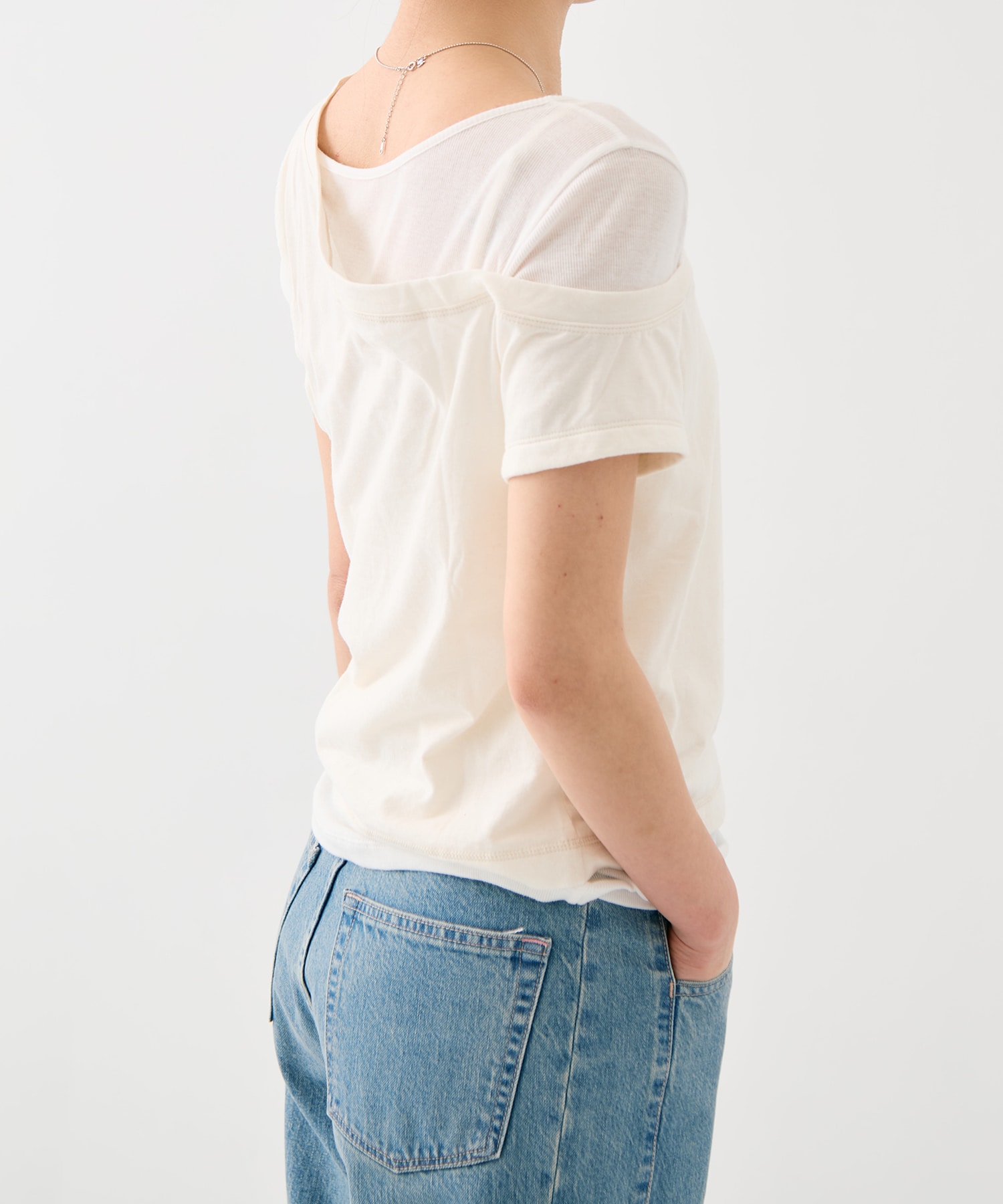 アシメツインシアートップ