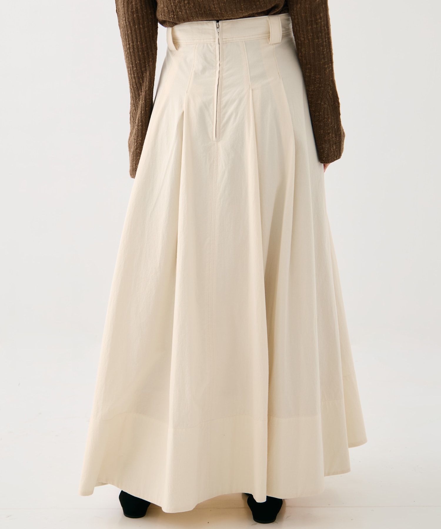 タイプライターリッチフレアスカート