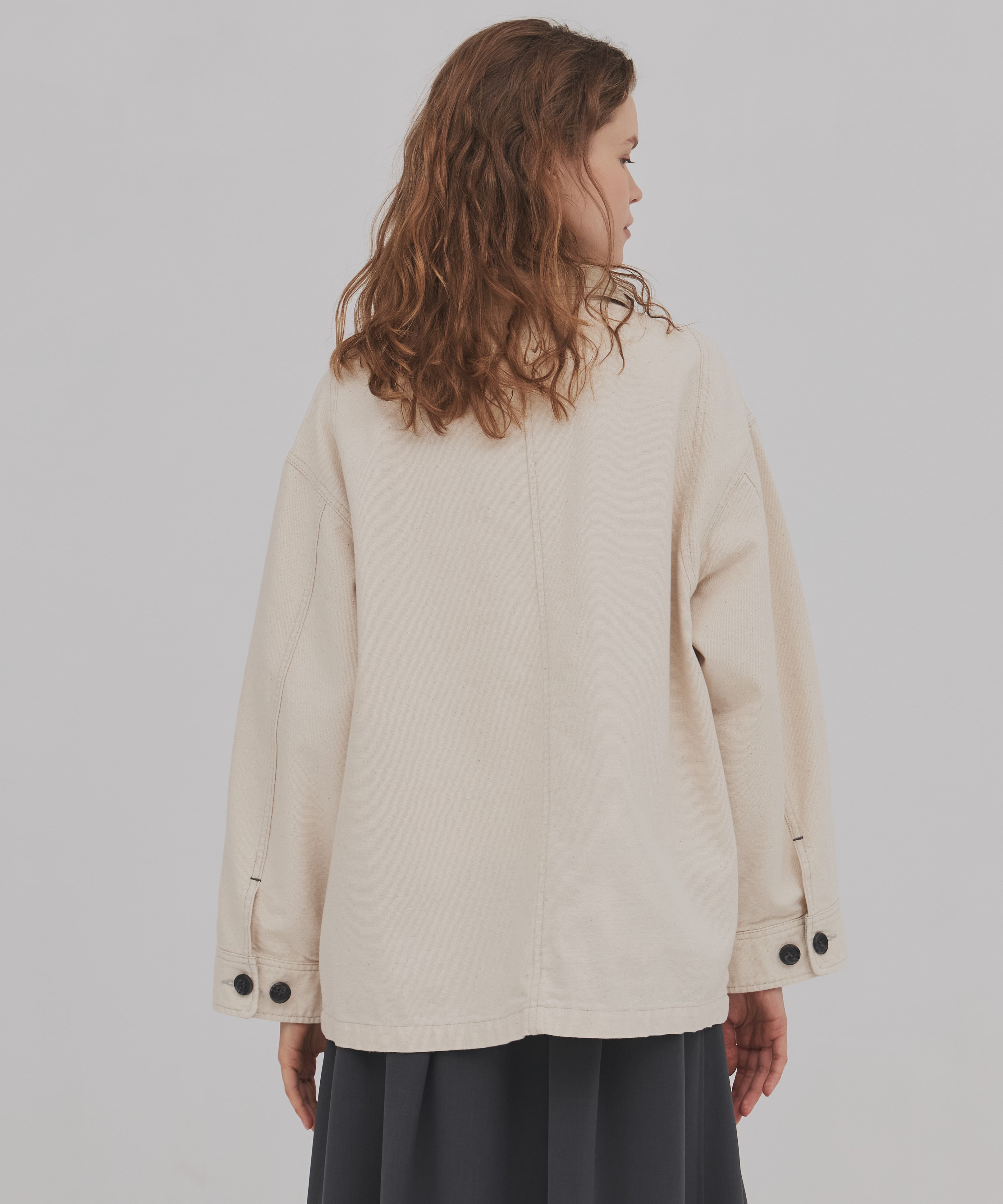 ジップカバーオールブルゾン