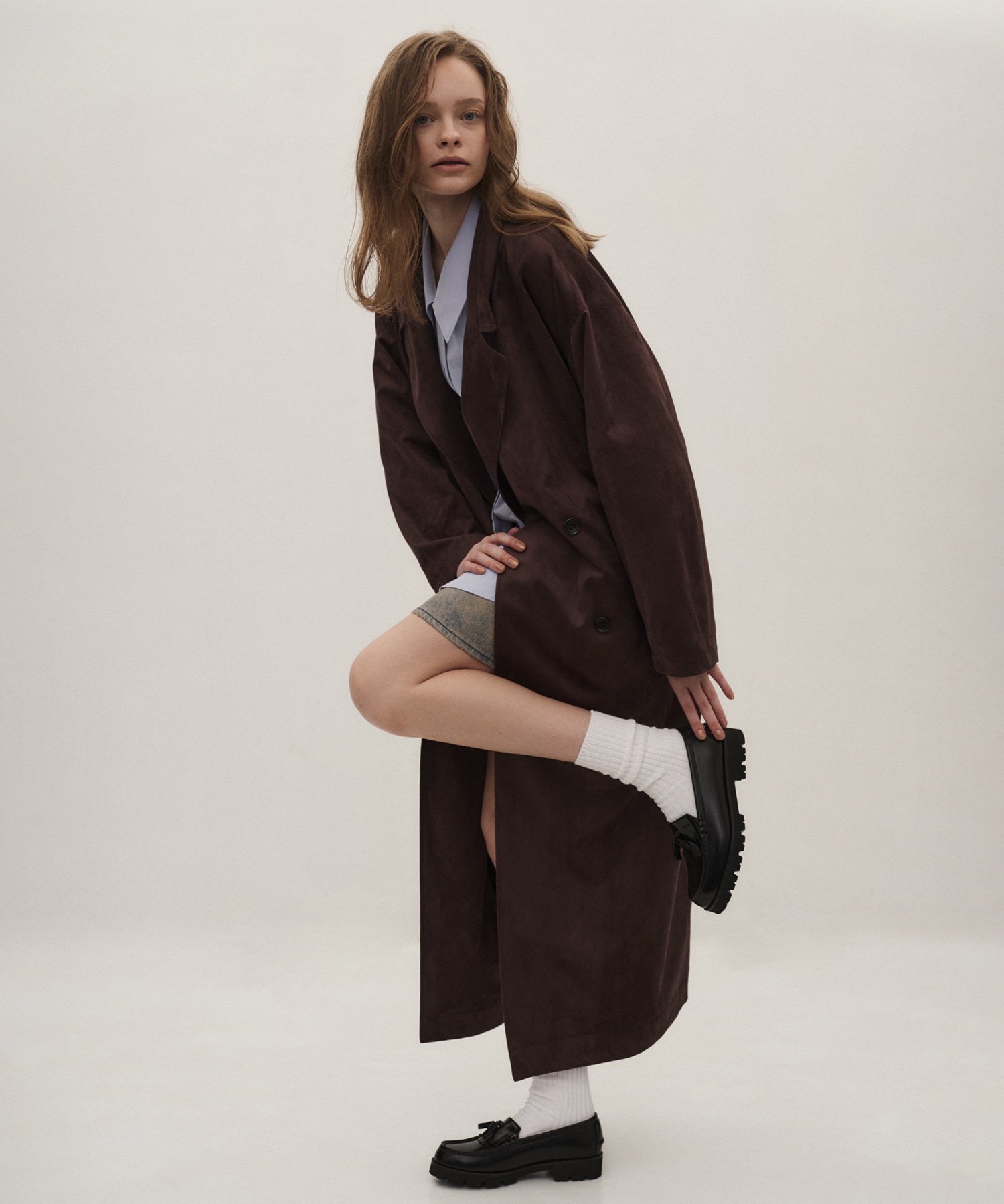 ×HARUTAタッセルローファー