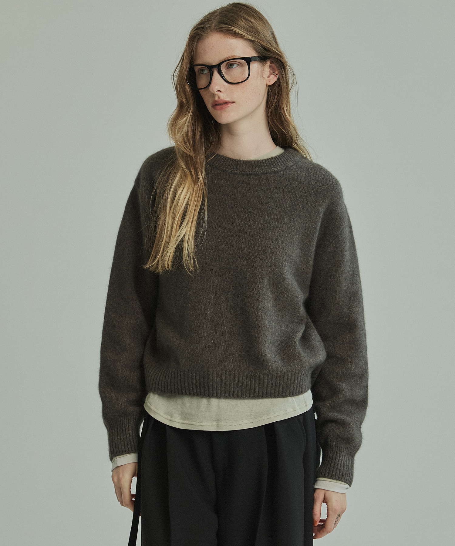 FOXコンフォートクルーネックニット