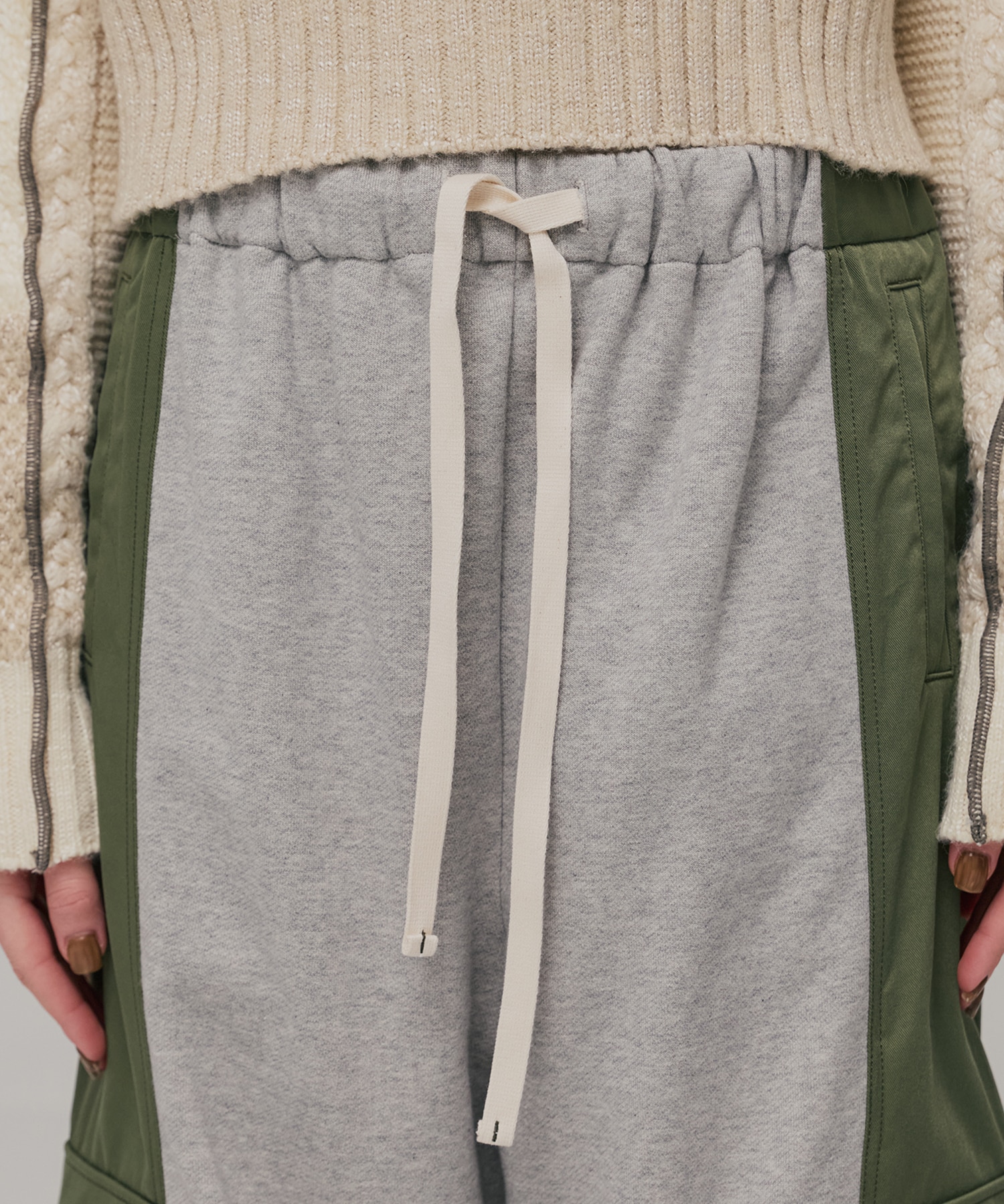 ミックスパネルイージーパンツ