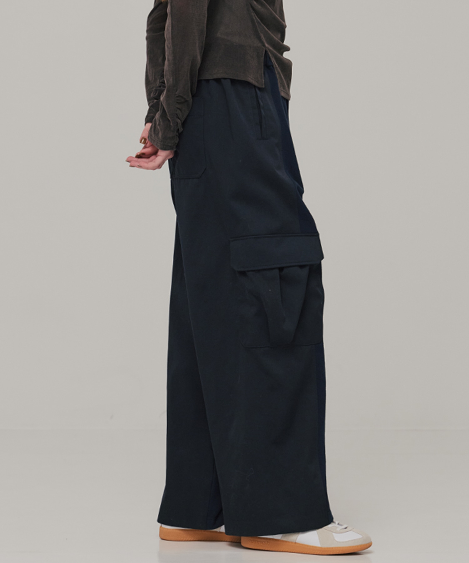 ミックスパネルイージーパンツ