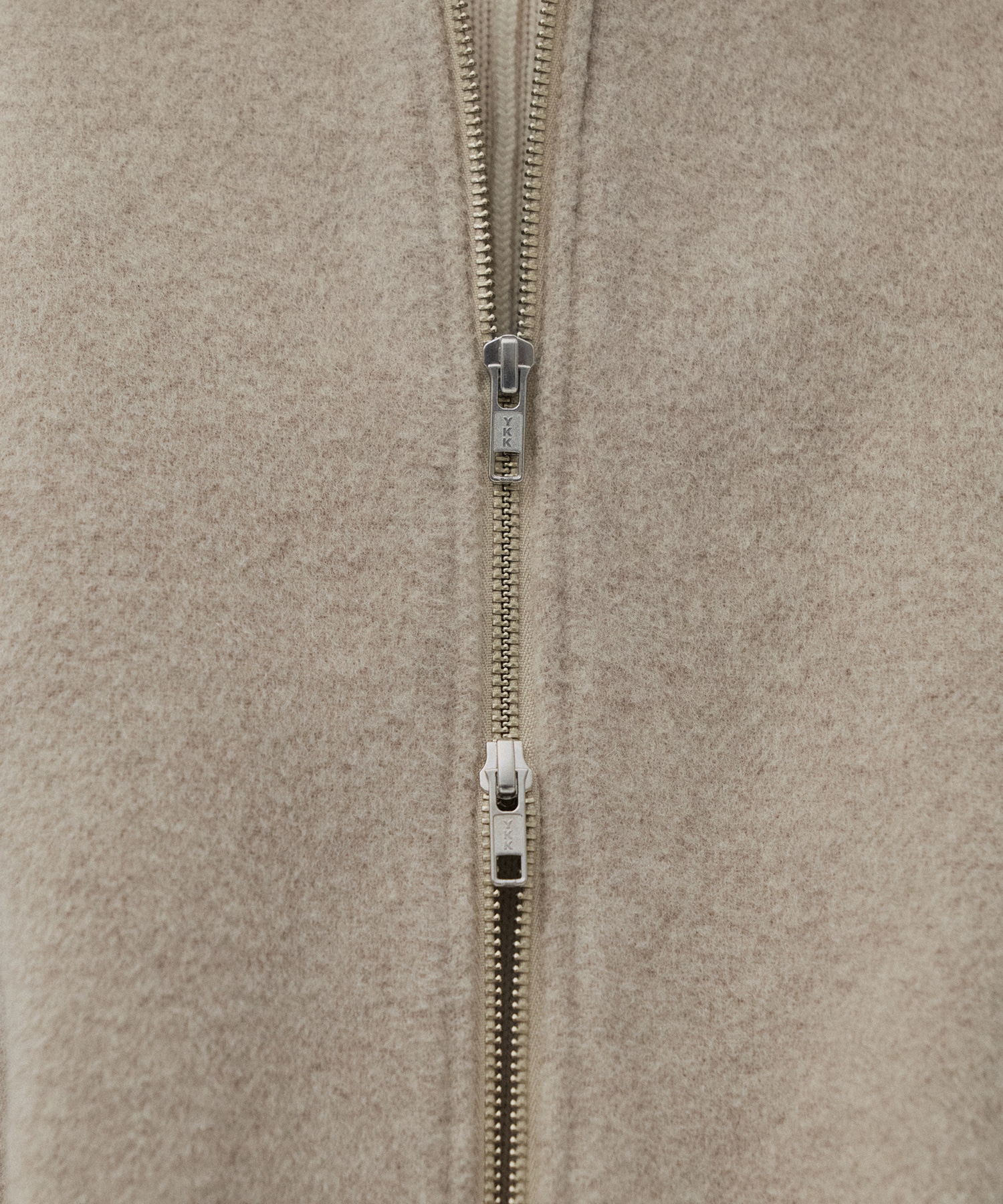 【再入荷】ウールジップタックショートコート