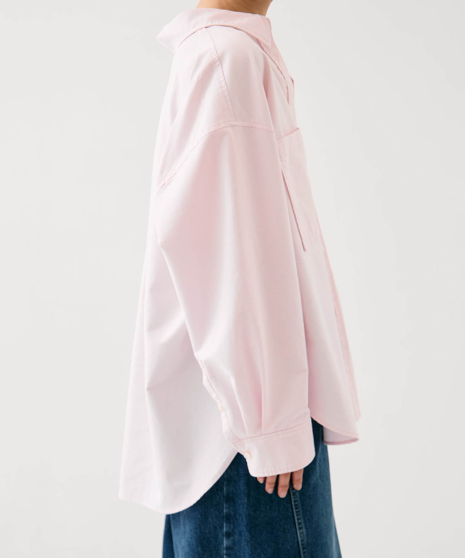 ウォッシュドオックスシャツ