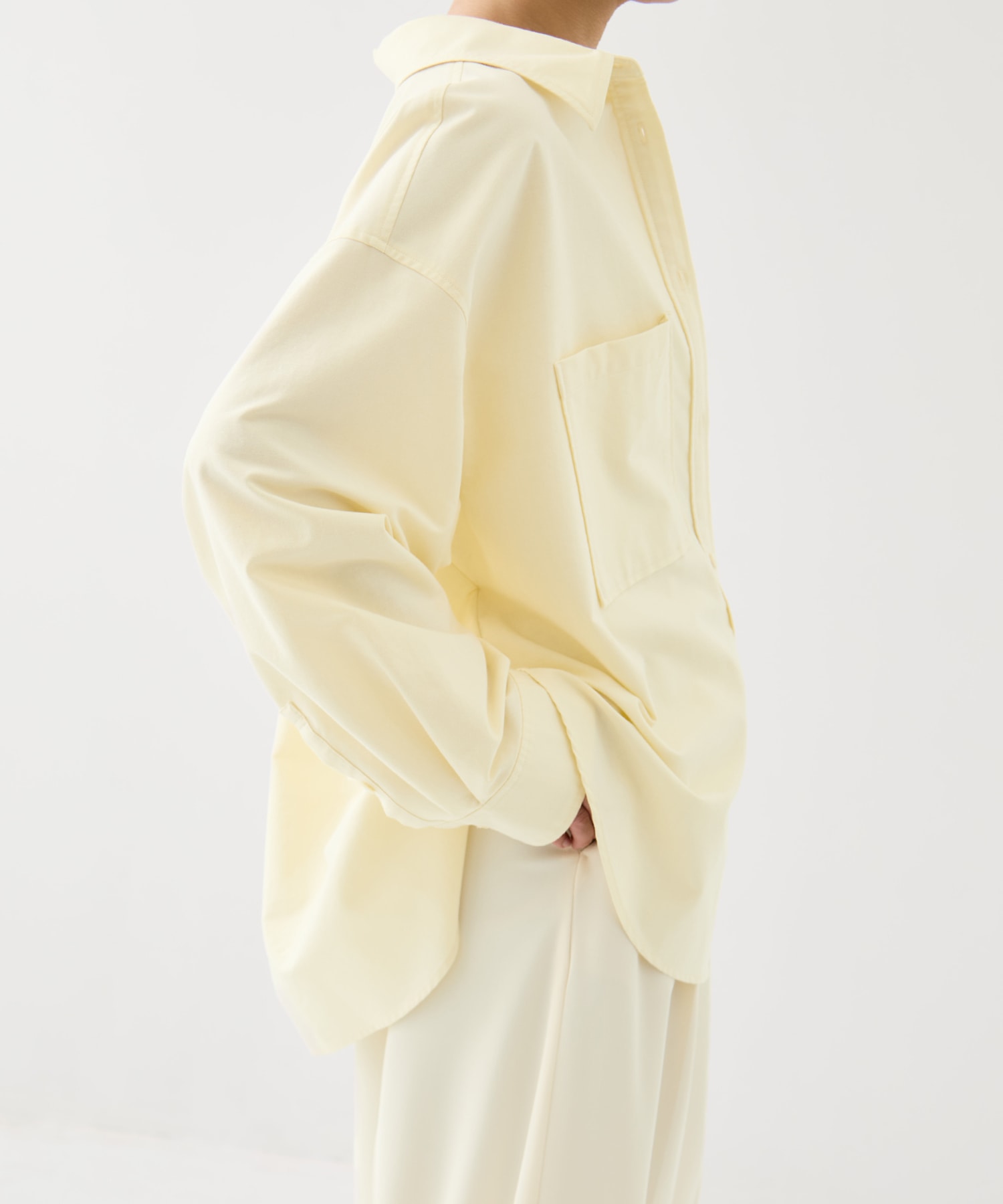 ウォッシュドオックスシャツ