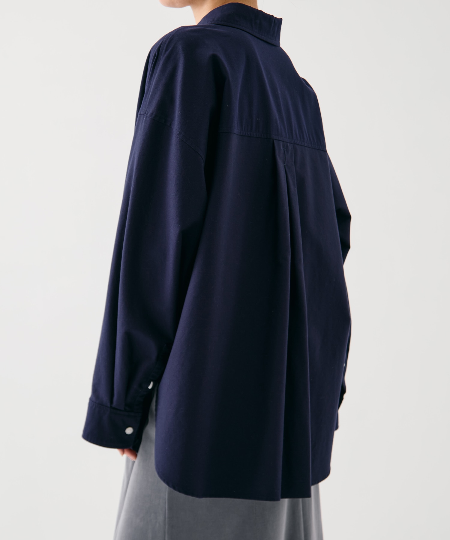 ウォッシュドオックスシャツ