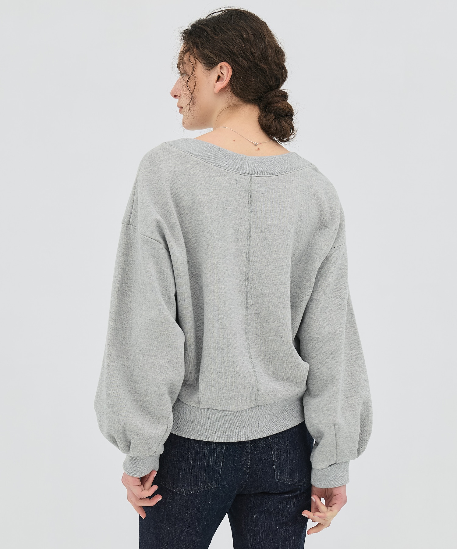 タックスリーブスウェットTOP