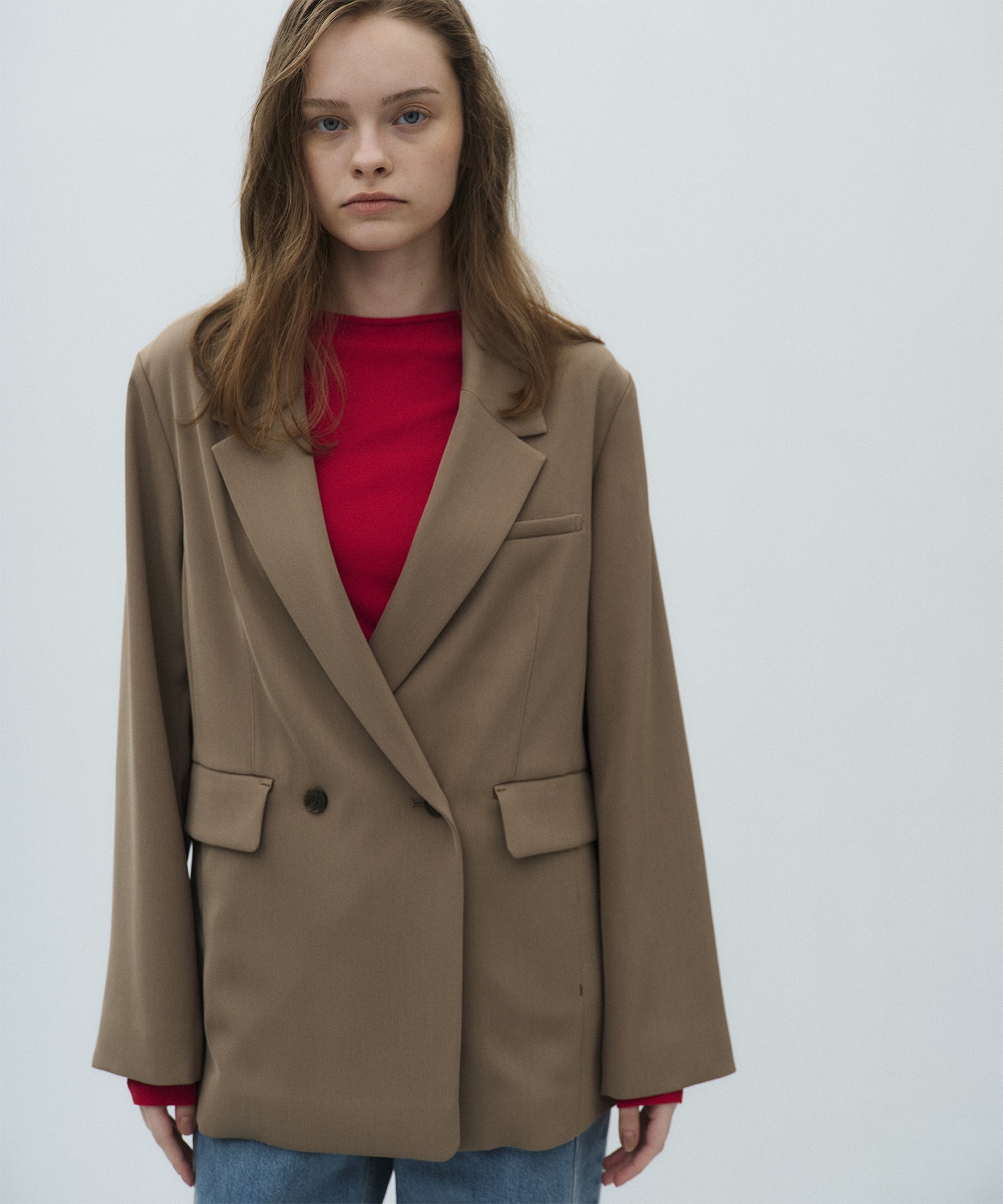 ミニマルコットンシアーTOP