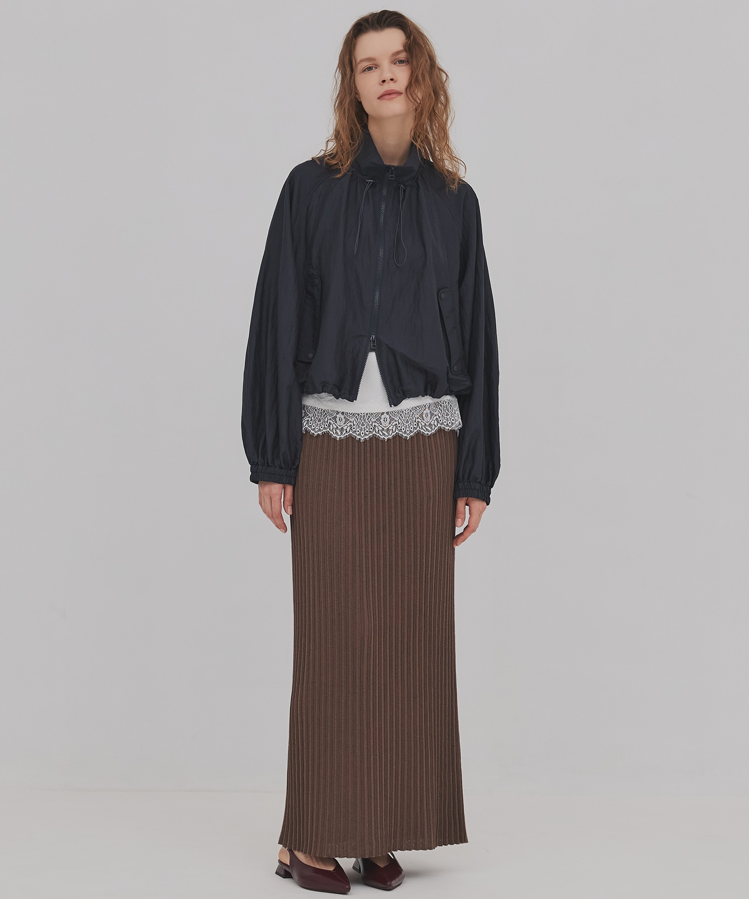 レーストリムキャミソール