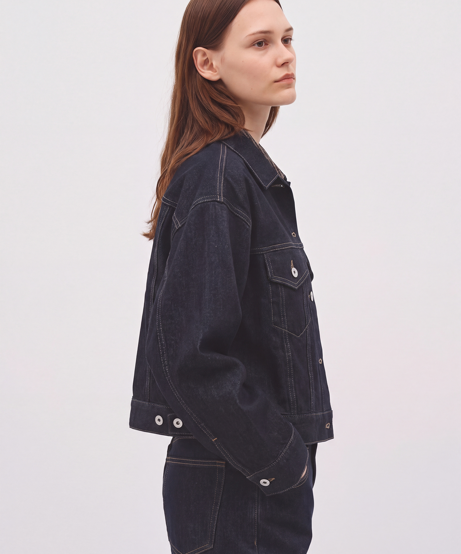 CROPPED DENIM JACKET