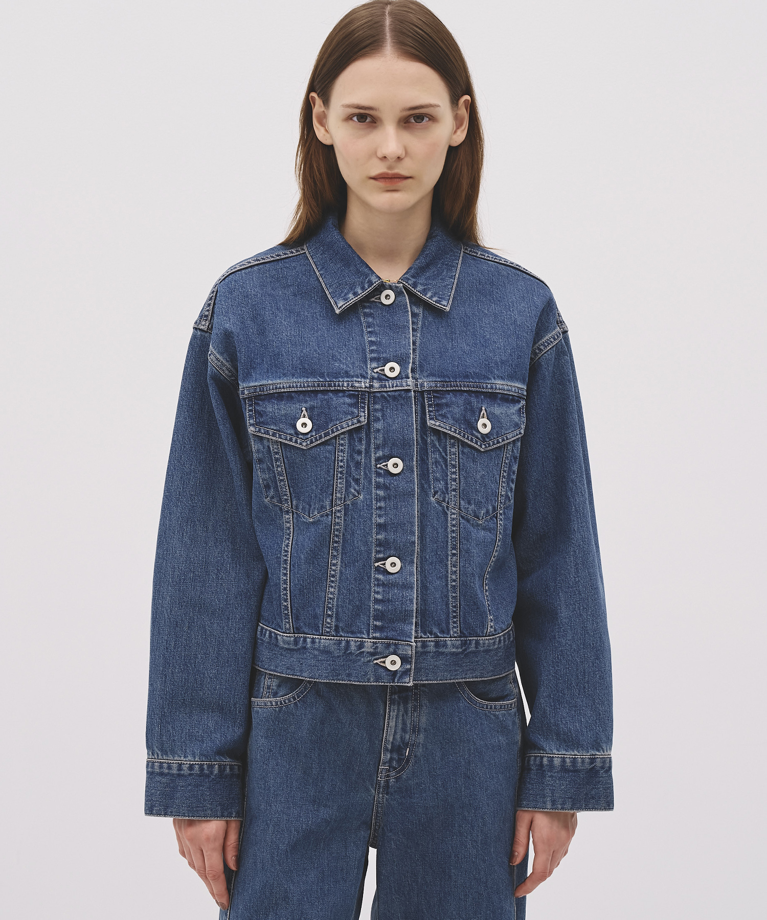 CROPPED DENIM JACKET