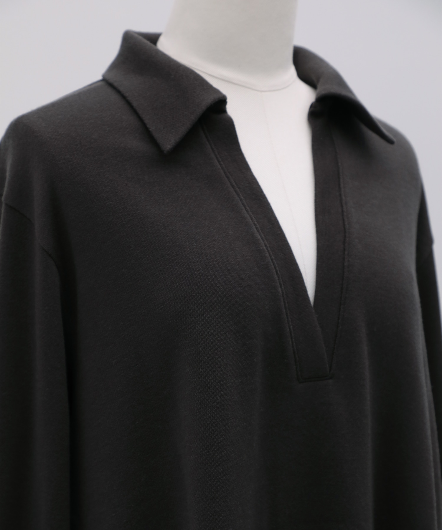 カシミヤシルクスキッパートップス