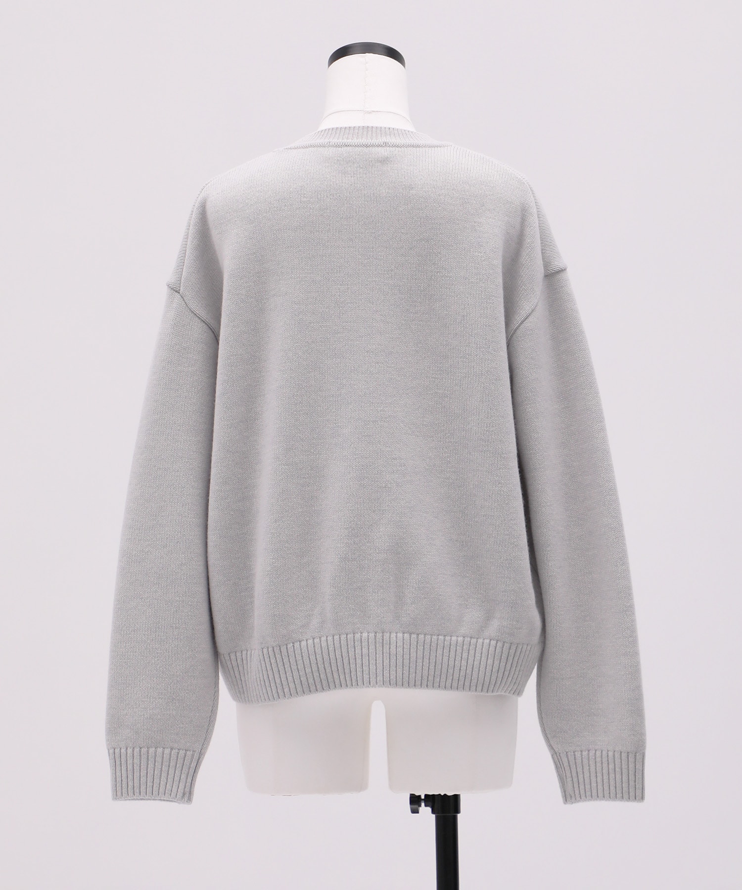 【WEB先行発売】エアウールクルーネックニット