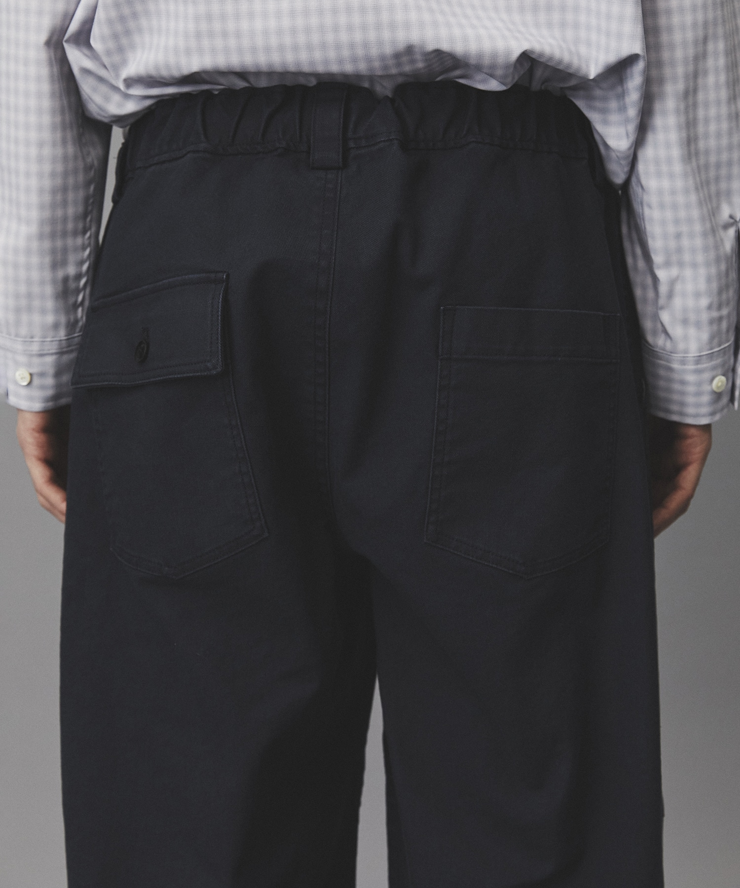 コットンサージベイカーパンツ