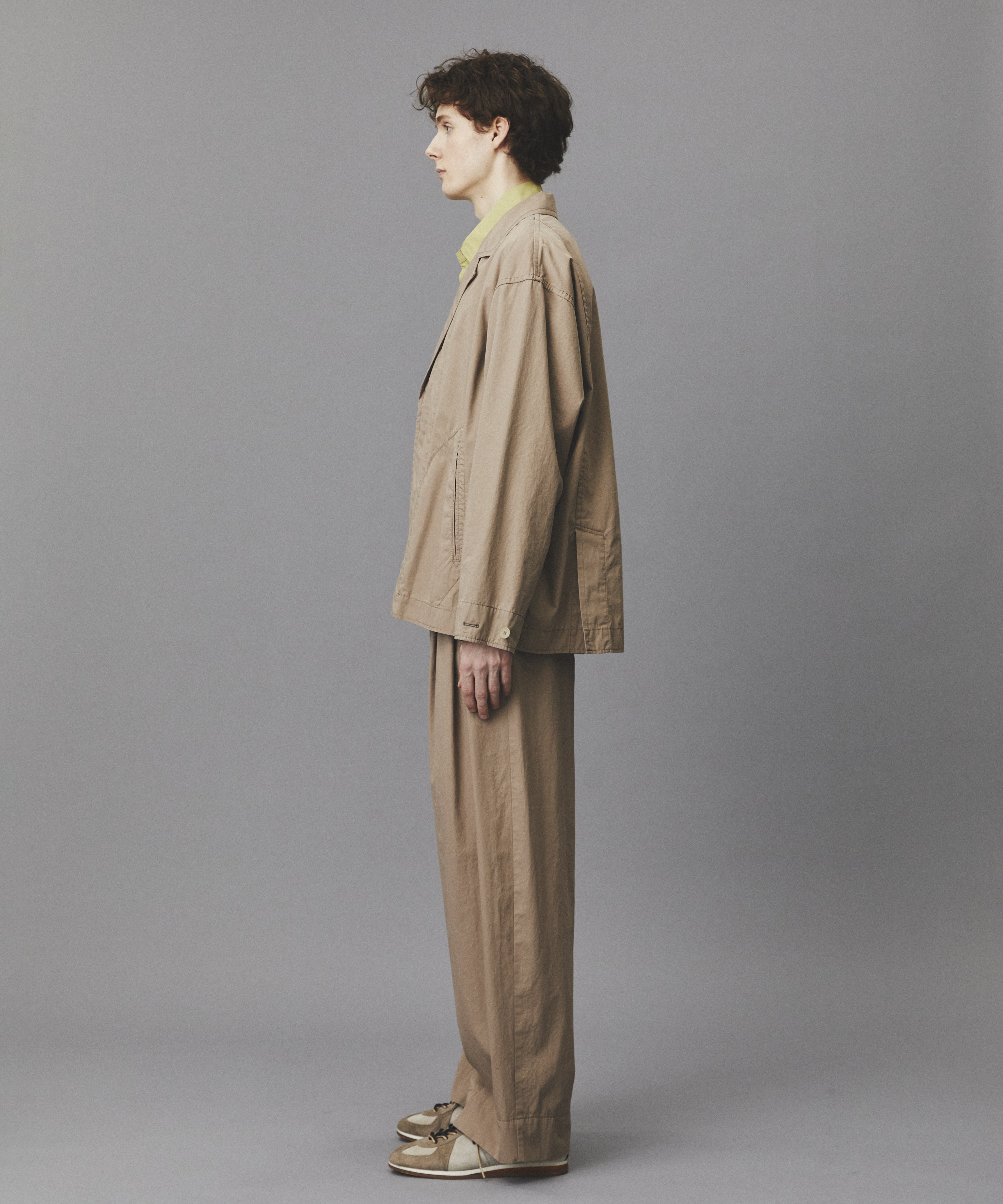 リッチコットンウォッシュドジャケット
