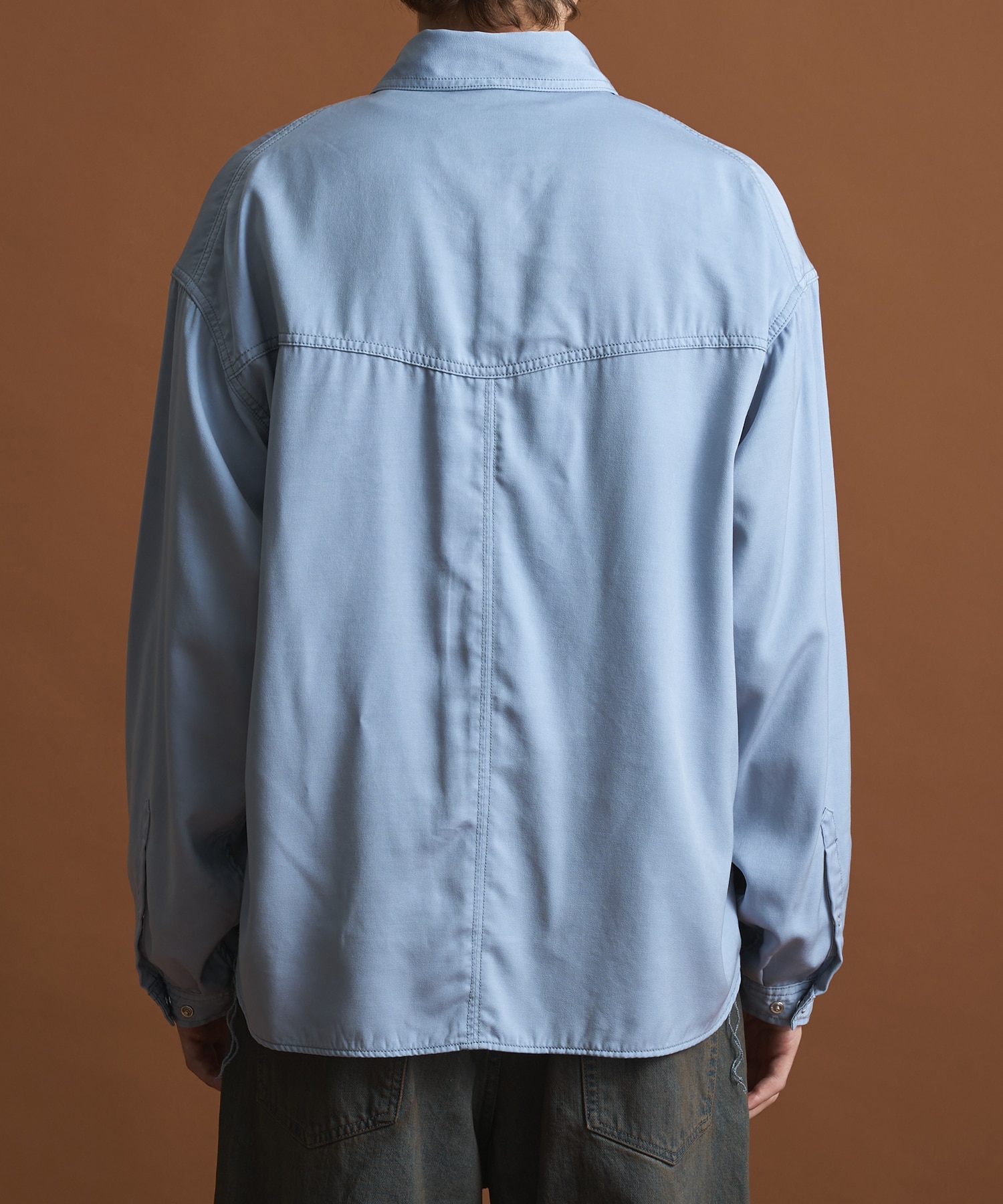 SHIOTA BASIC ウエスタンキュプラシャツ