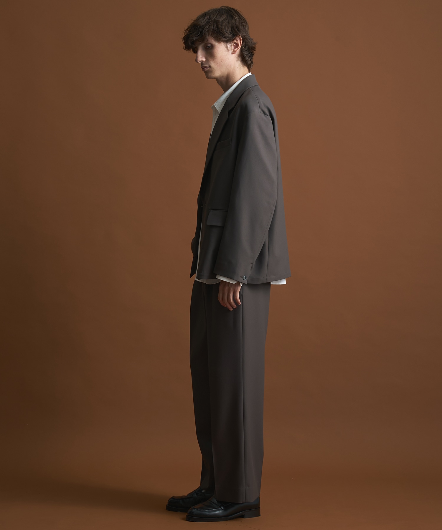 GRツイルエバークリースストレートスラックス