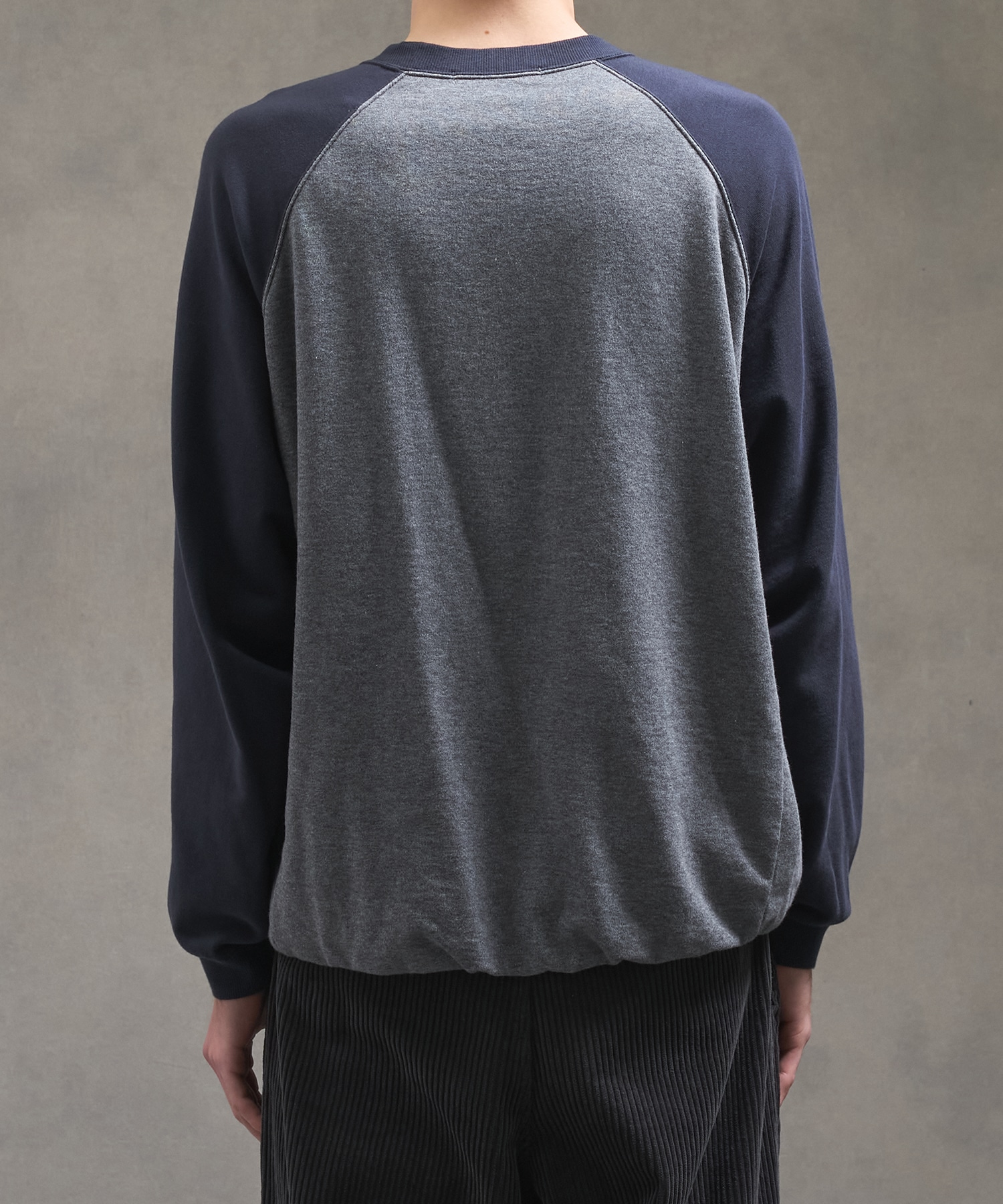 PUBLIC SWEATノンリブソフトスウェット