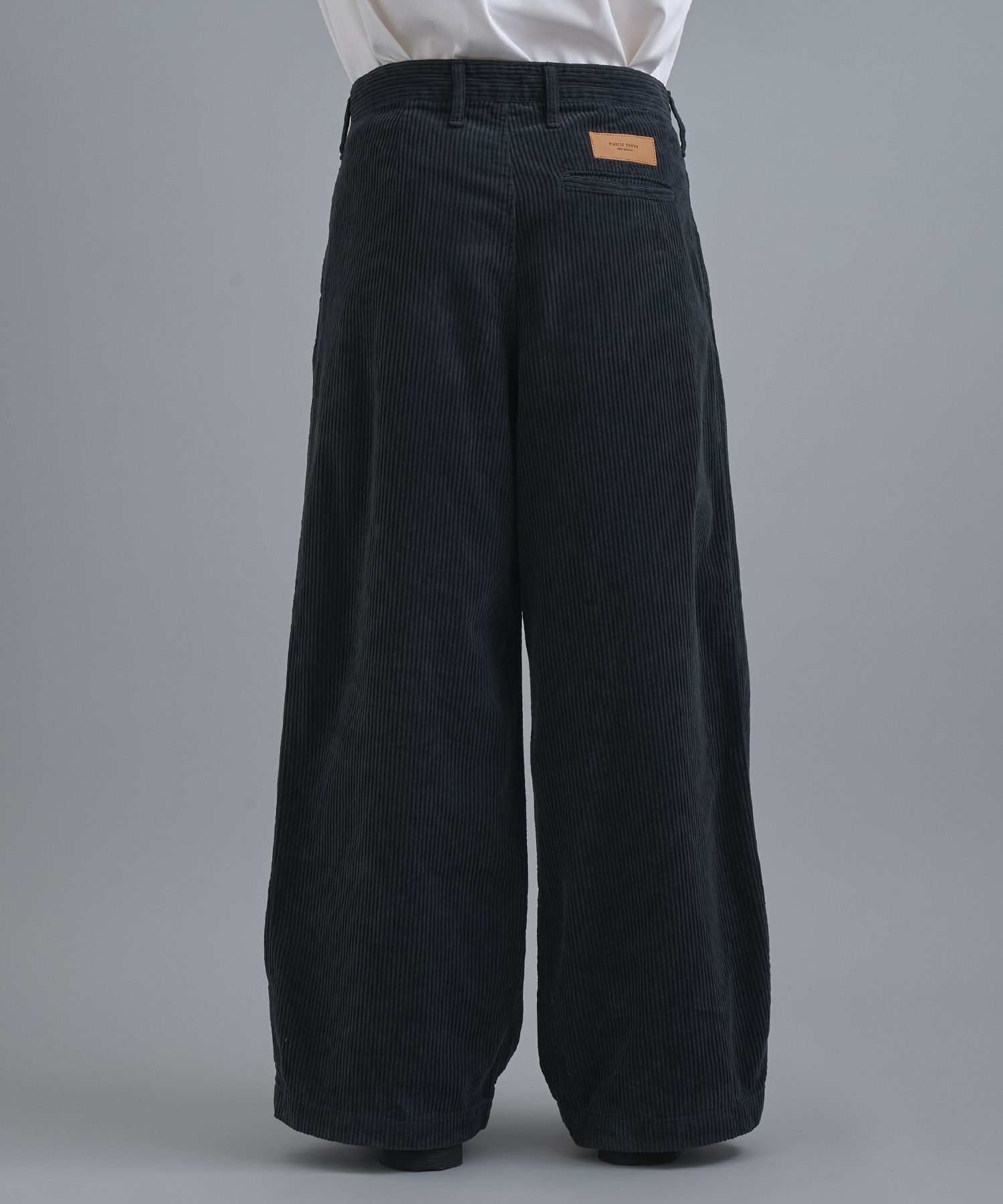 ガーメントダイコーデュロイバギー