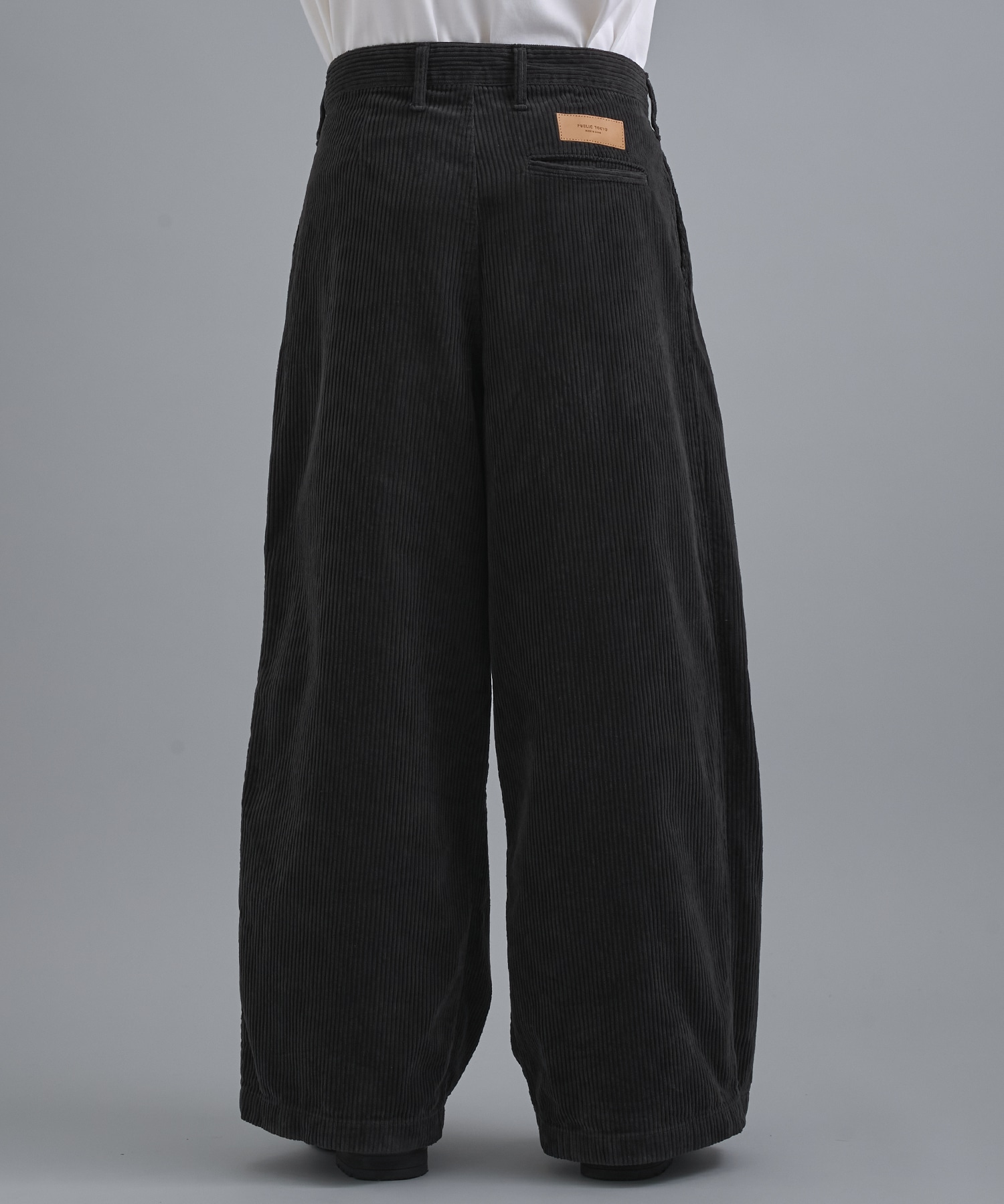 ガーメントダイコーデュロイバギー