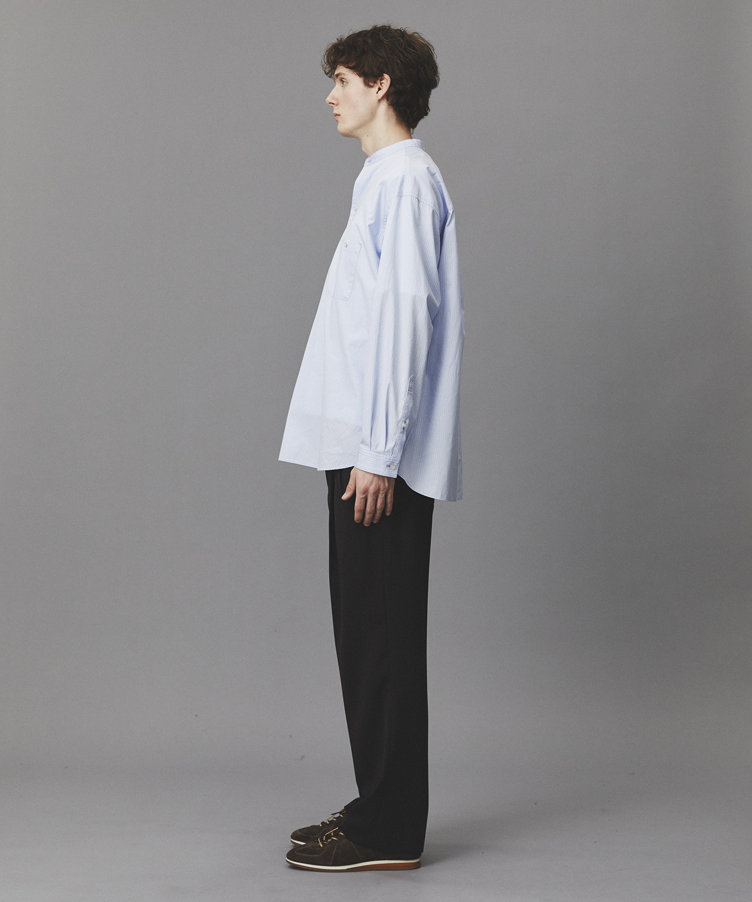 Suvin Giza Band Skipper Shirts