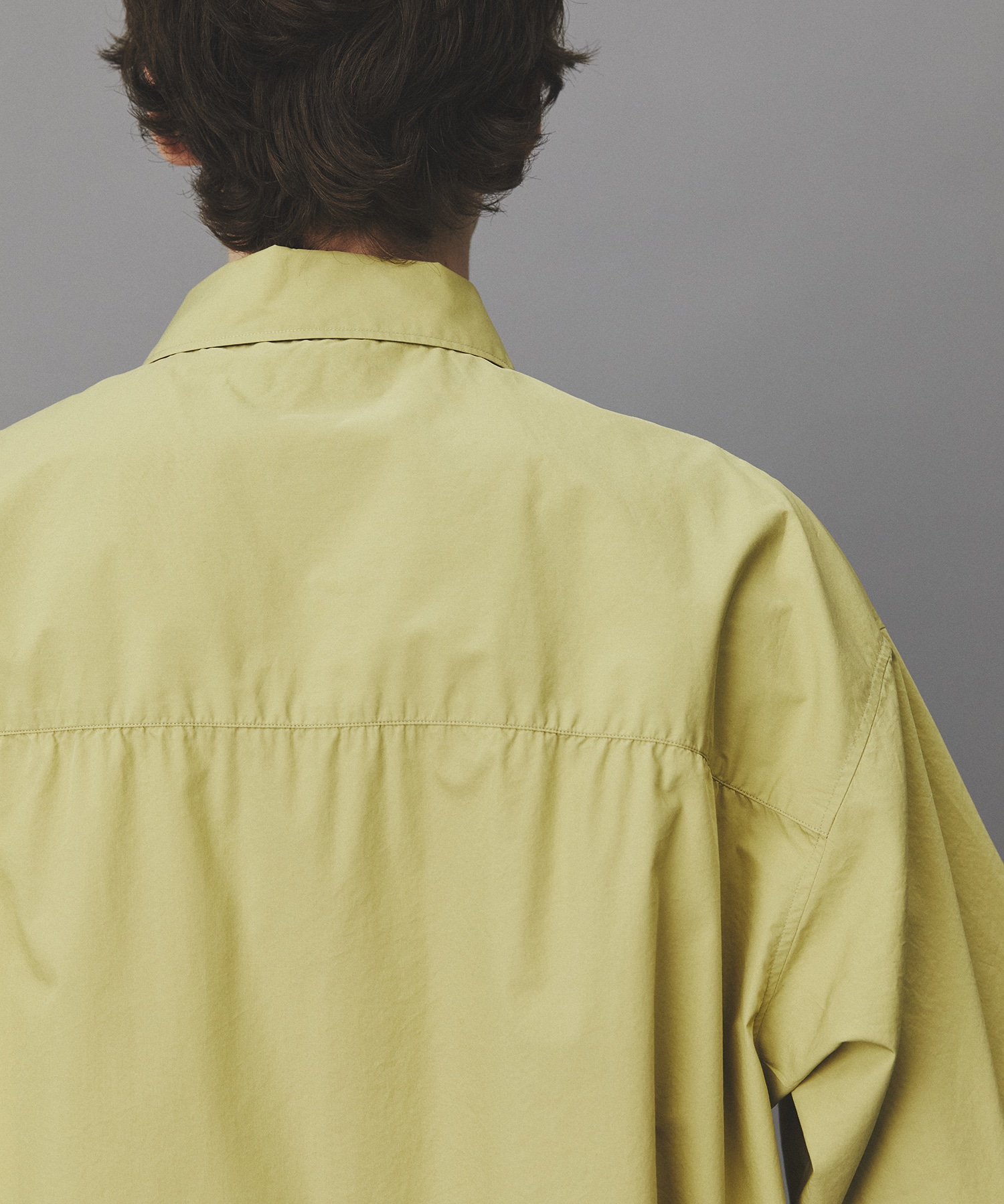 クリアコットンスムースシャツ