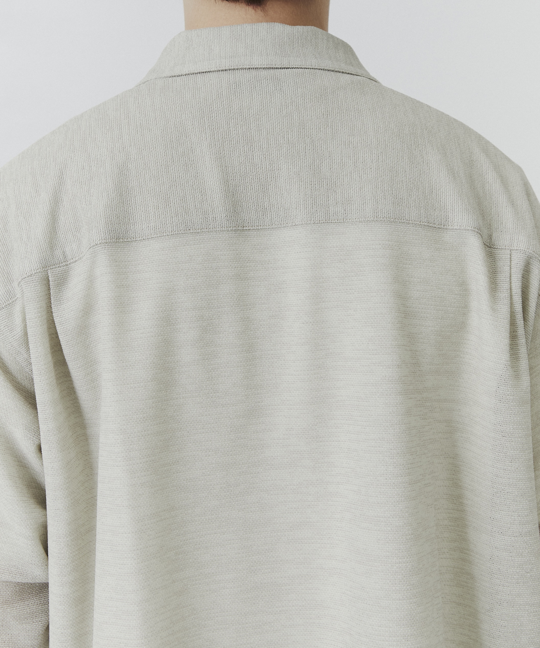 リネンライクリラックスCPOシャツ