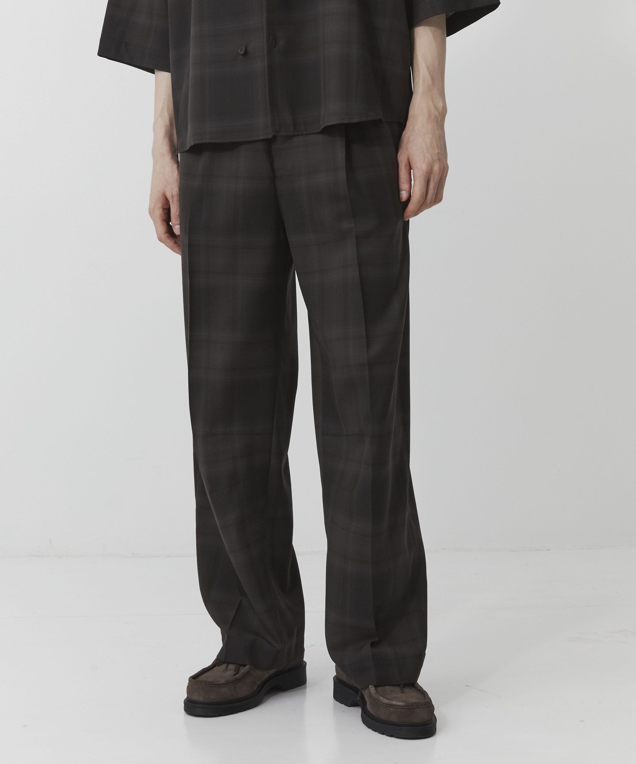 【WEB限定】ファインウールシャツセットアップ