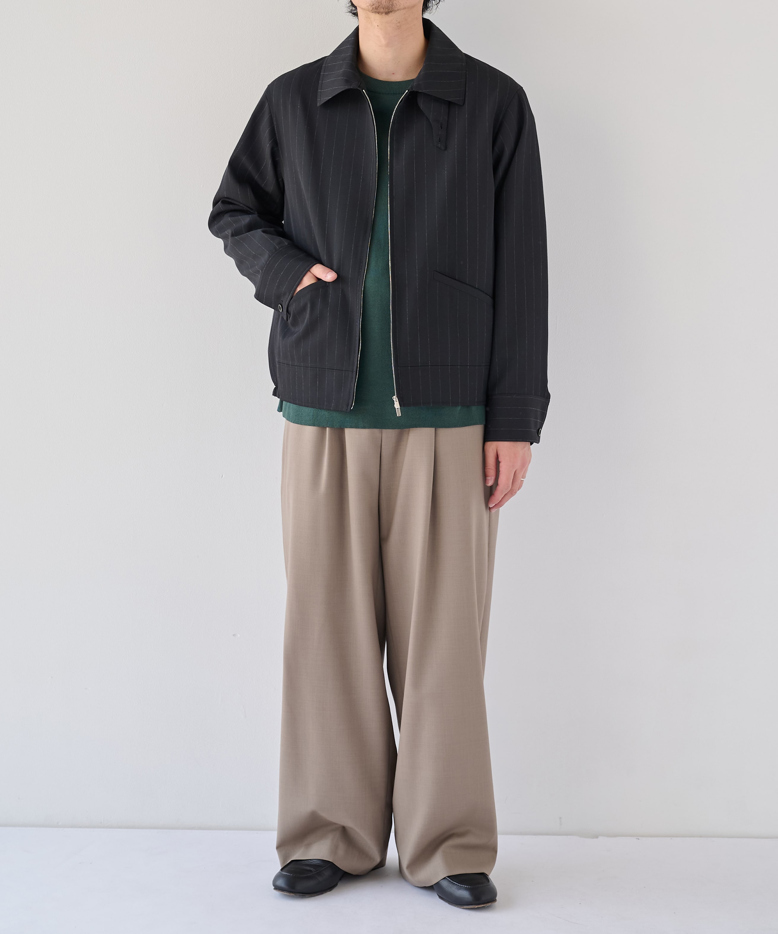【WEB | 一部店舗限定】リバーシブルクルーネックニット