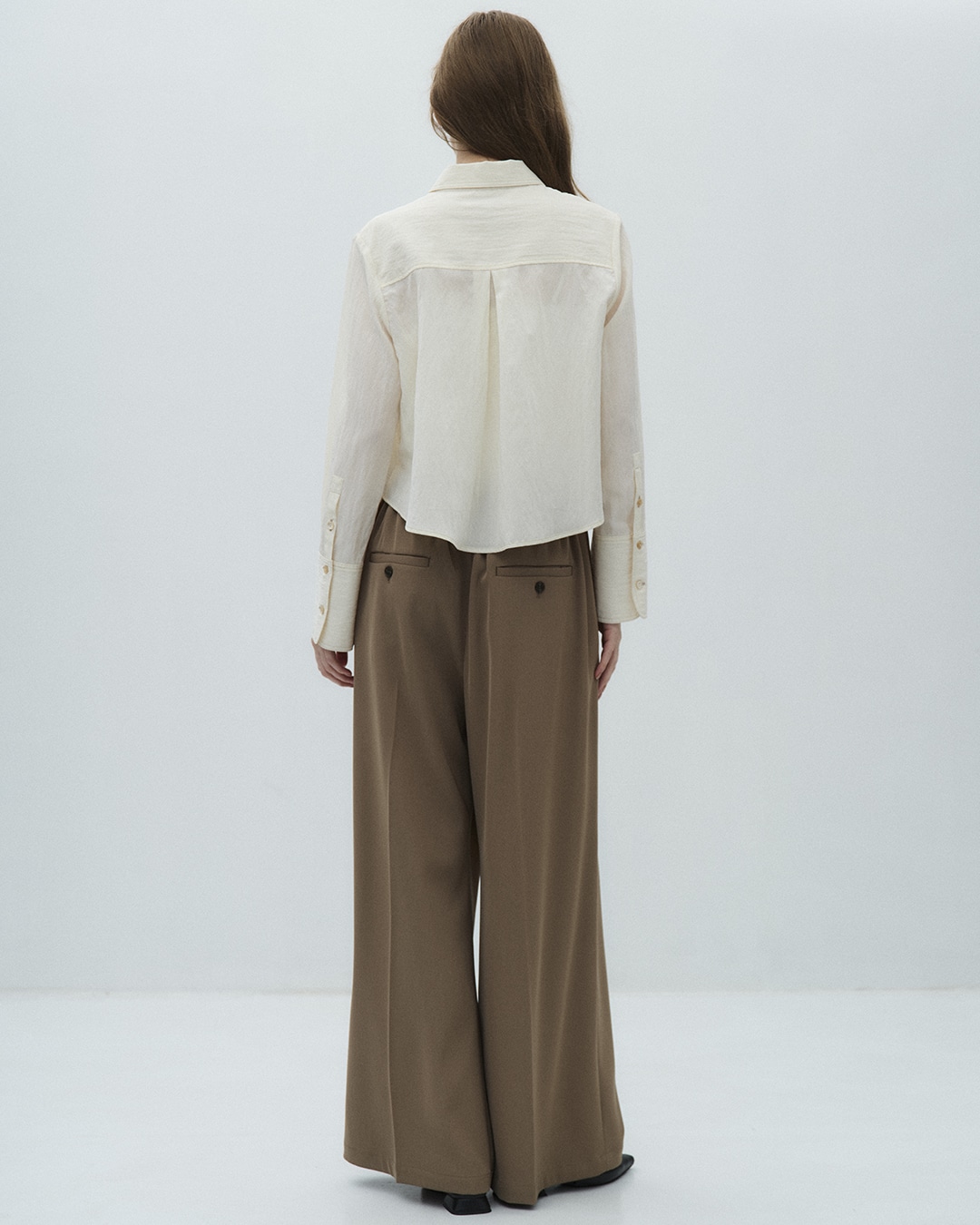 ダブルポケットレーヨンショートシャツ