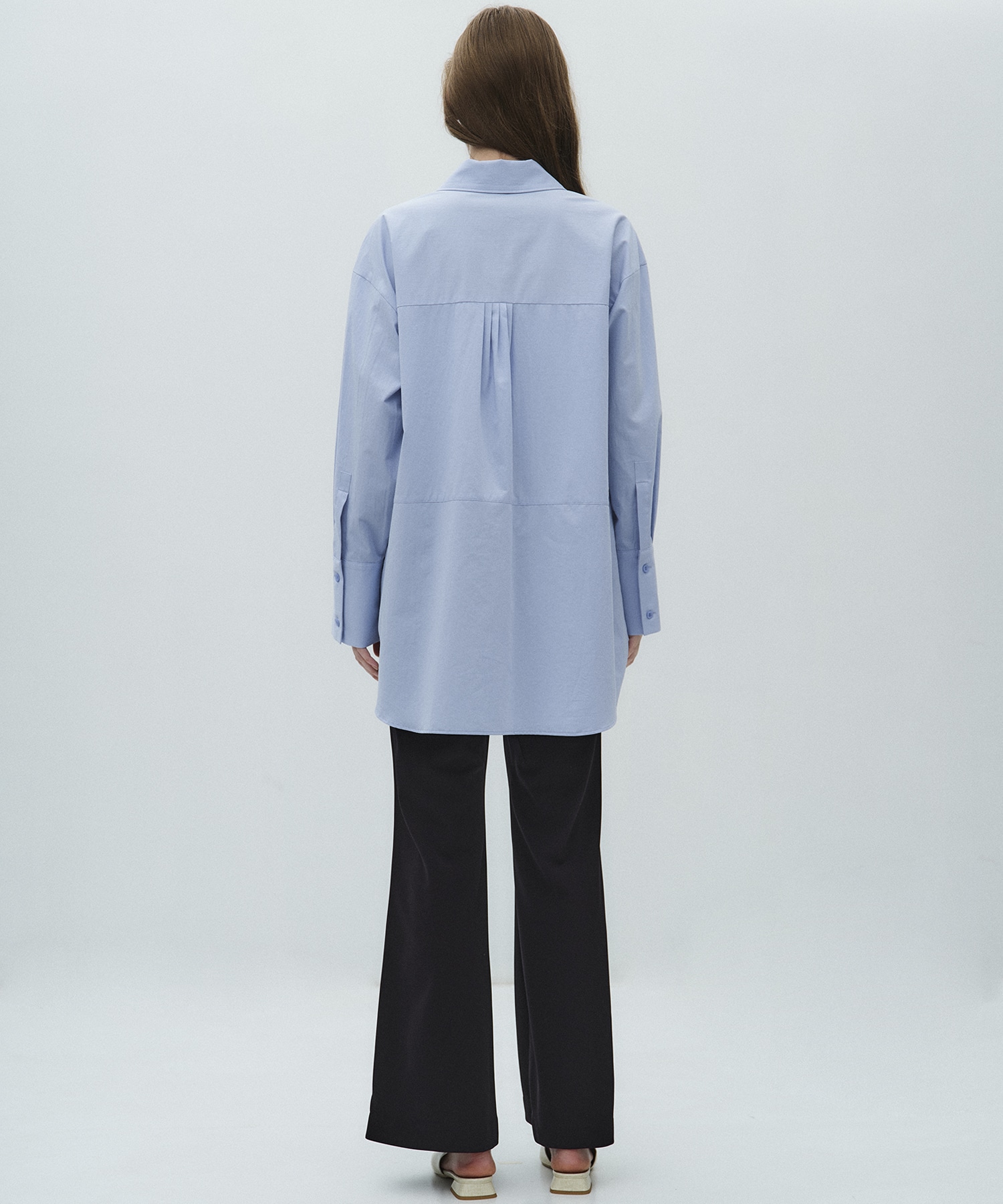 シングルポケットオーバーシャツ