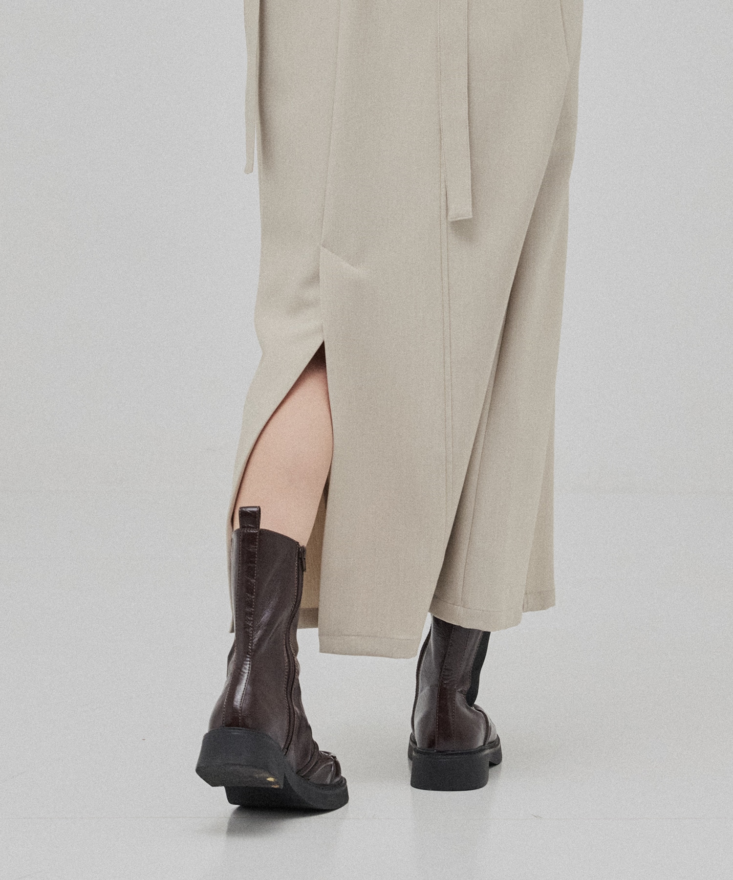 ベルテッドジレワンピ