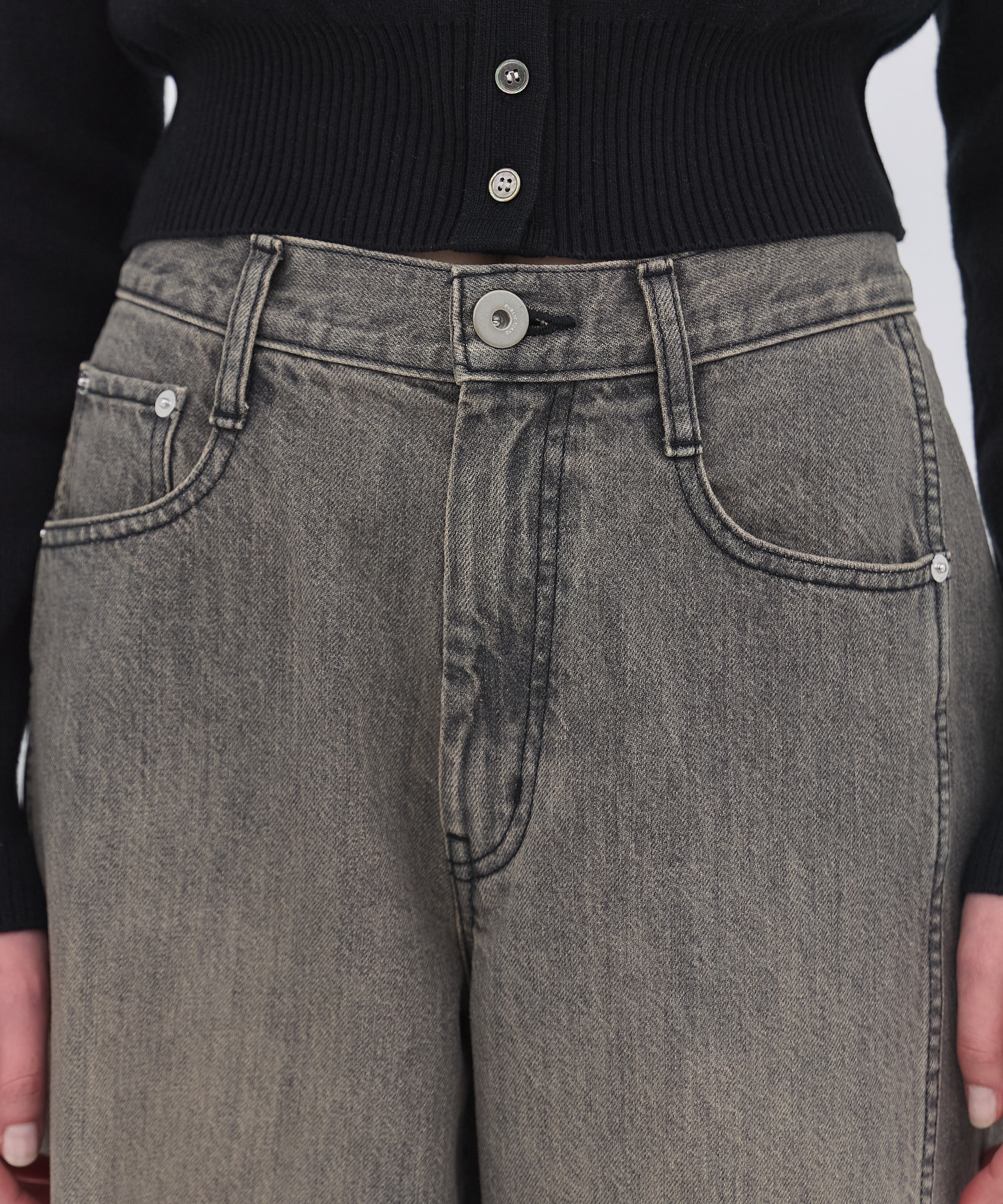 PUBLIC DENIM GRY CURVE