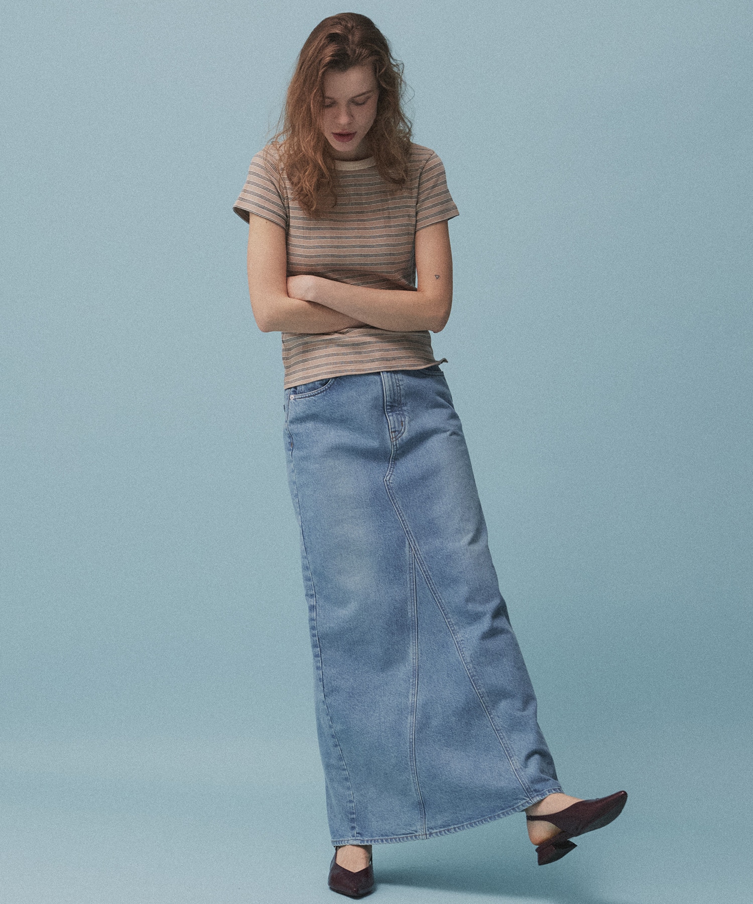 PUBLIC DENIM SKIRT