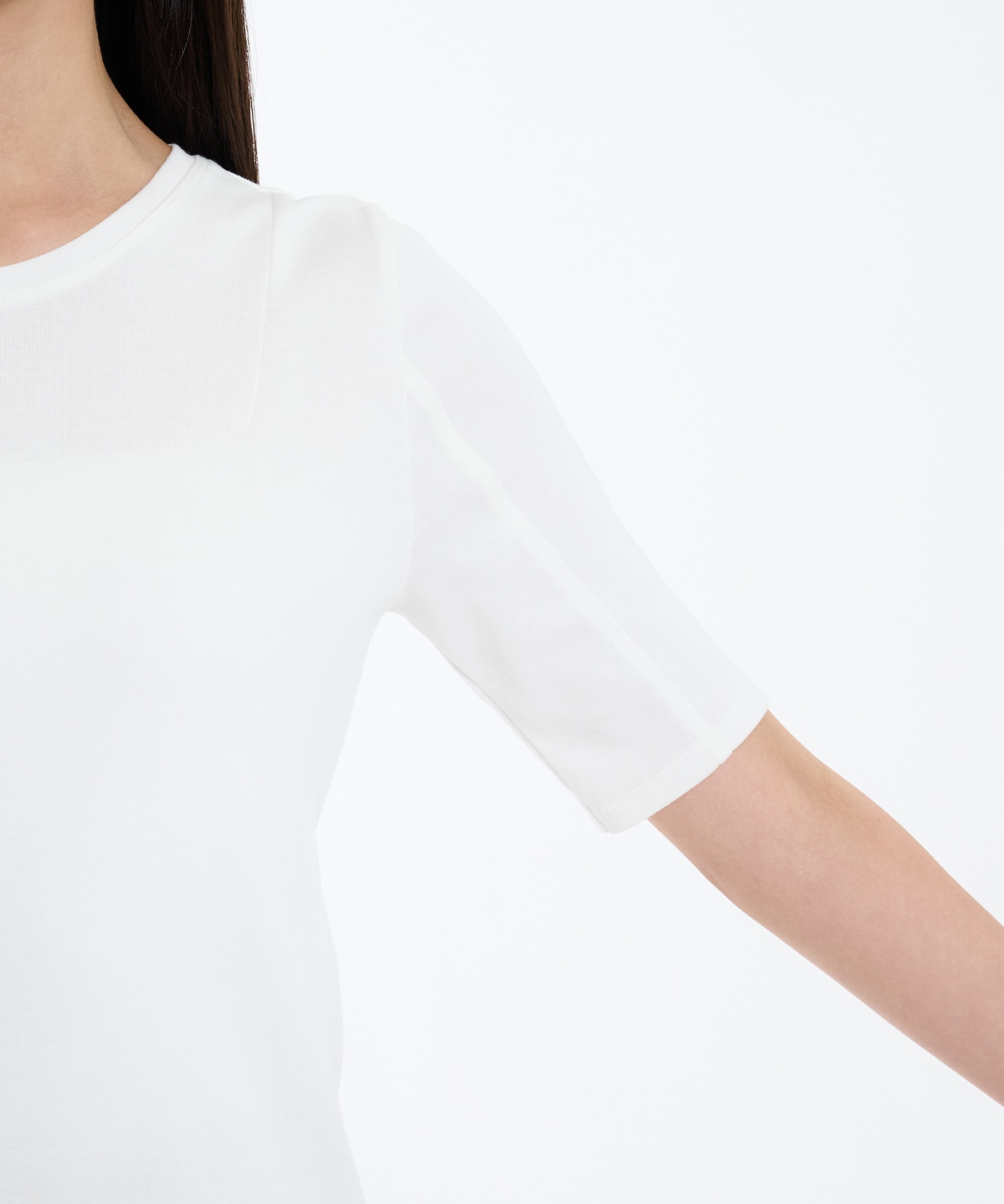 リラックススリムフライスTEE