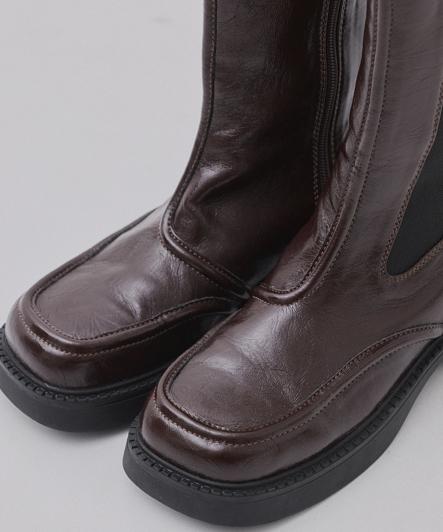 ステッチラインサイドゴアブーツ