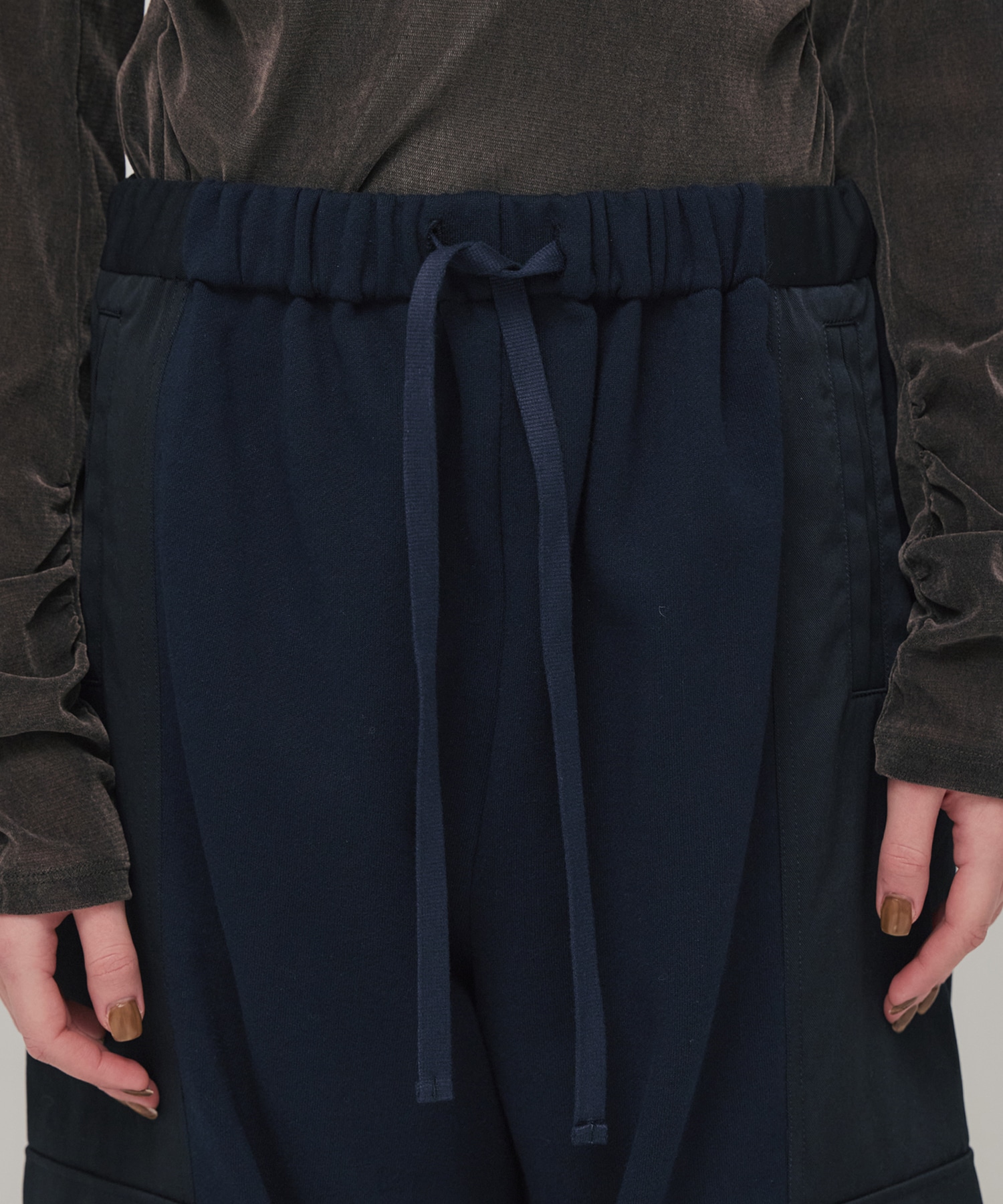 ミックスパネルイージーパンツ