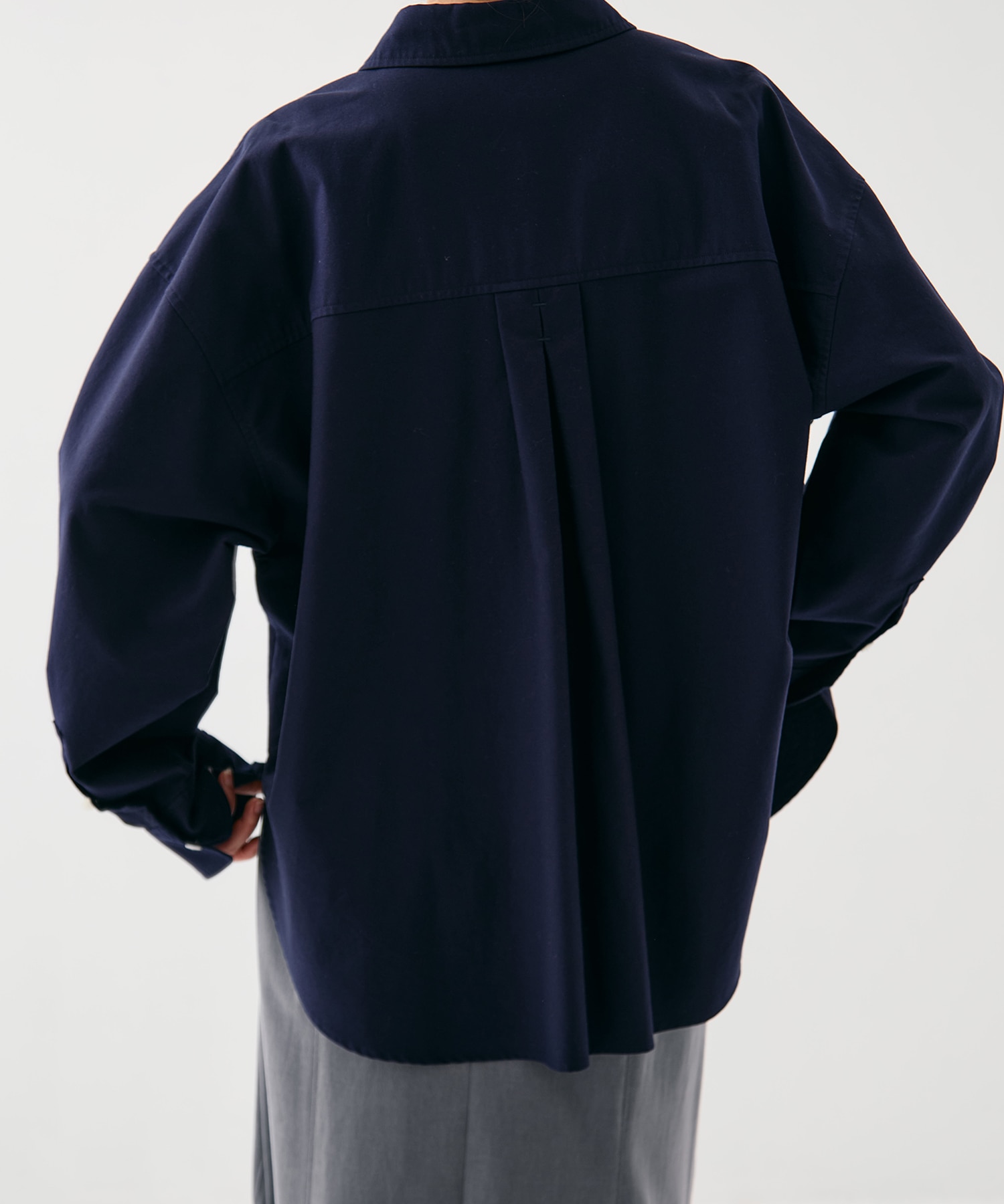 ウォッシュドオックスシャツ