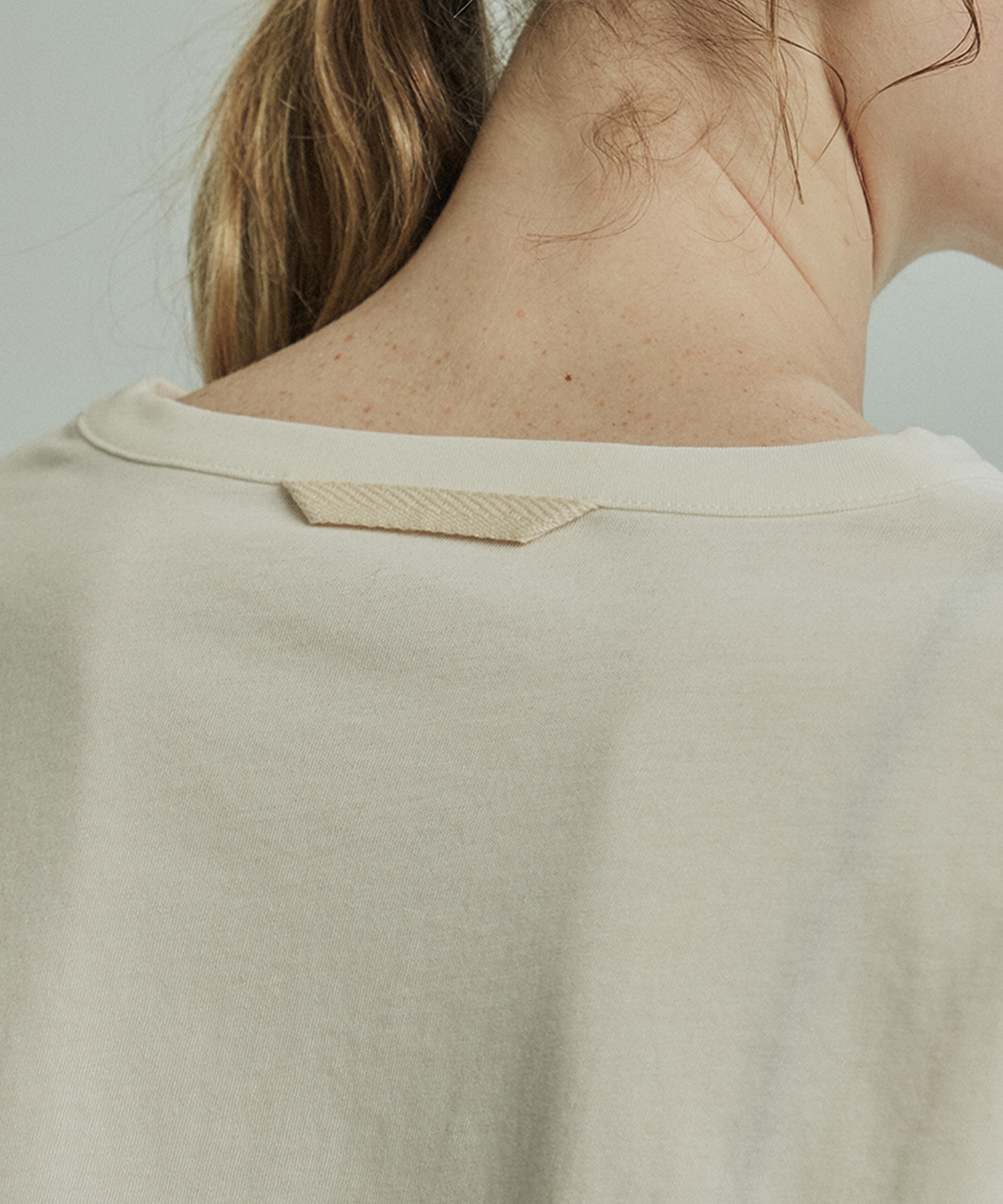 クロップドロンTEE