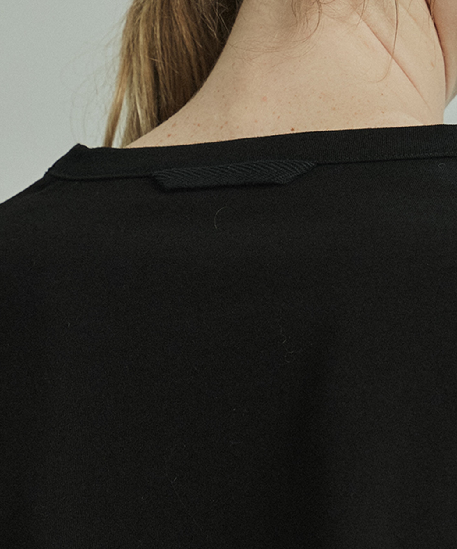 クロップドロンTEE