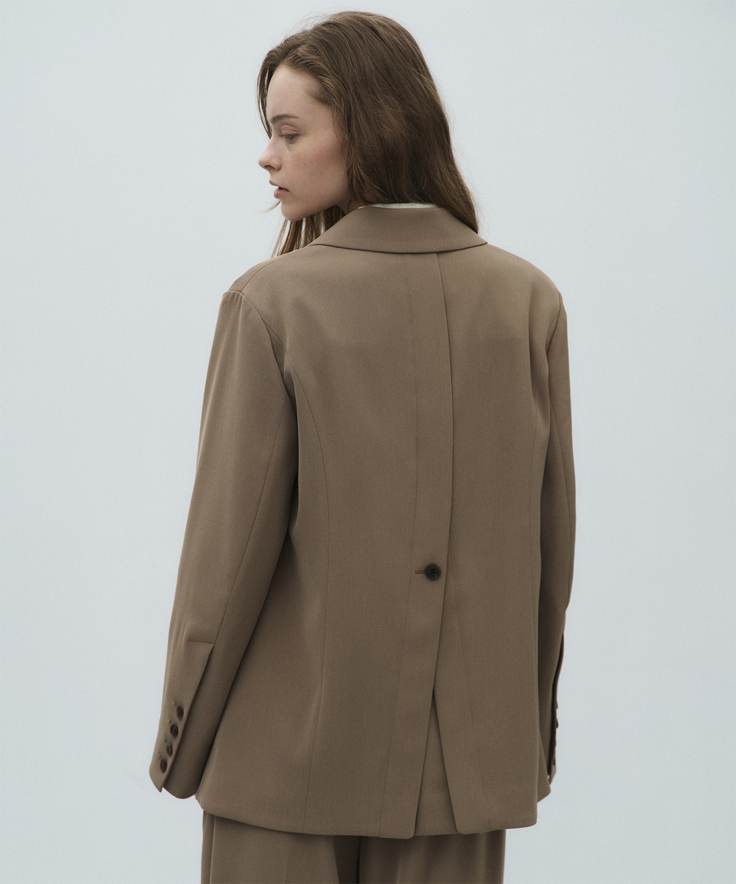 シルキーツイルダブルジャケット