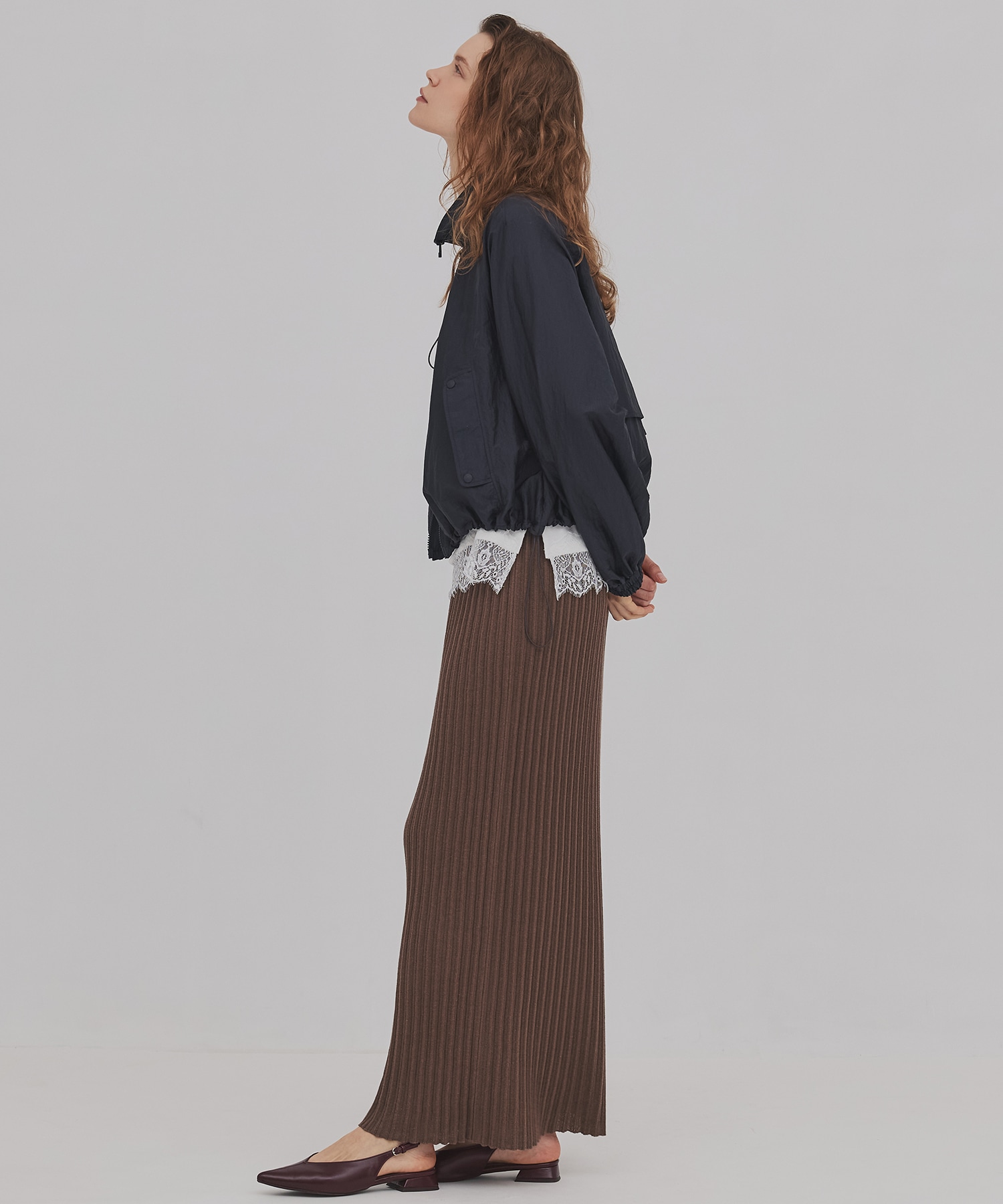 レーストリムキャミソール