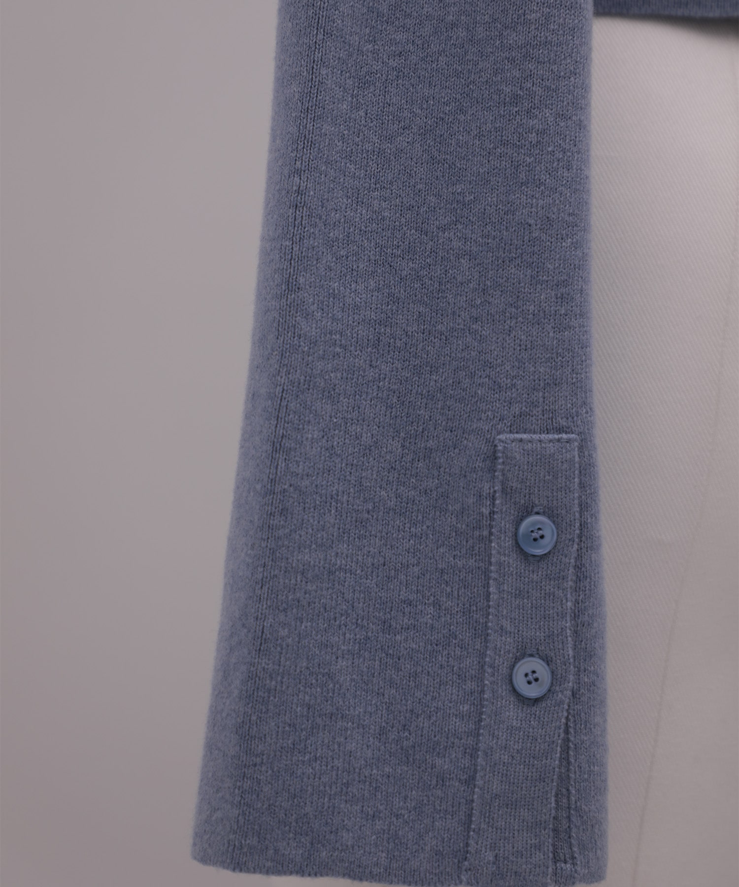 【WEB先行発売】コットンカシミヤフレアポロ