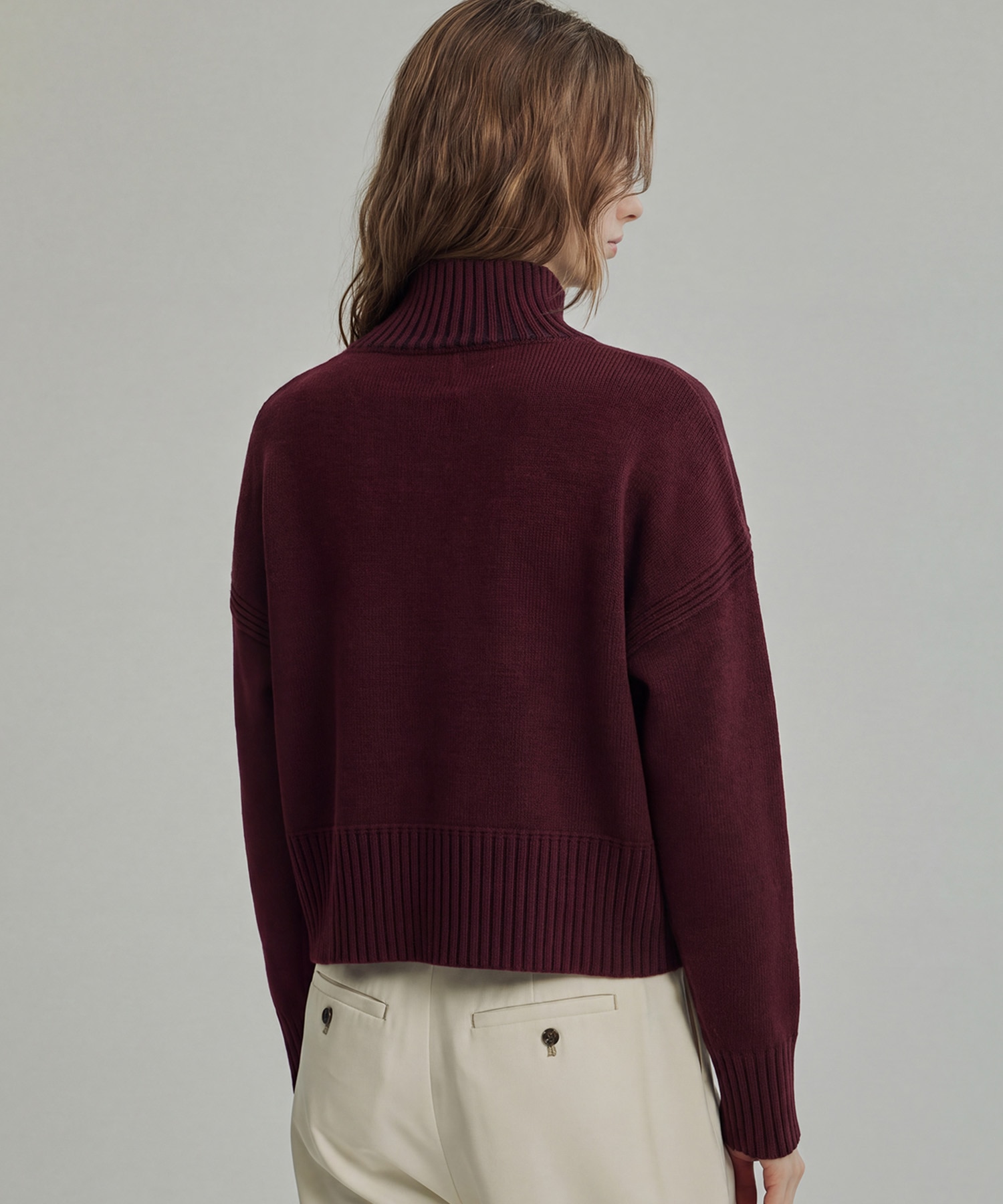 【WEB先行発売】エアウールショートニット