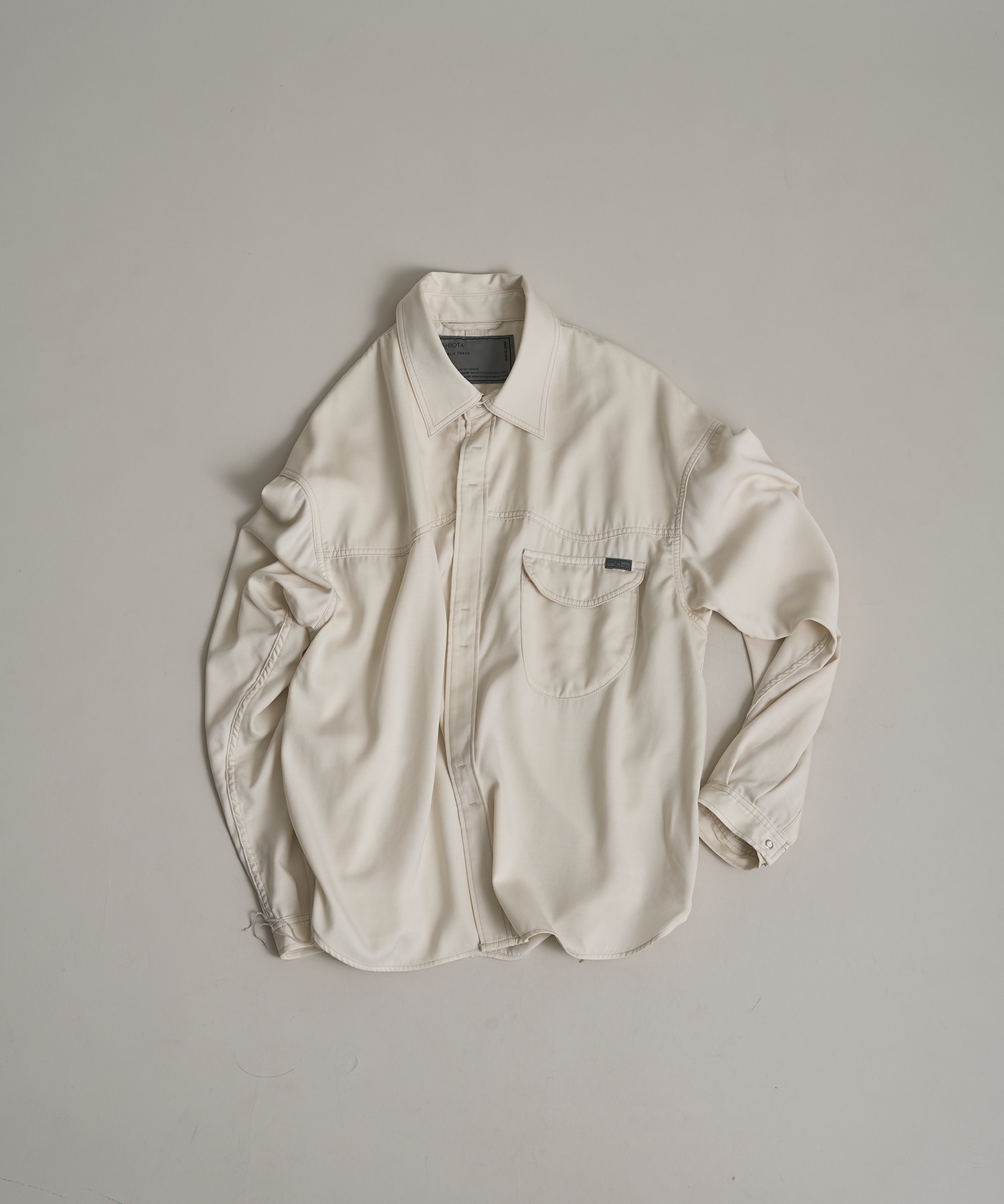 SHIOTA BASIC ウエスタンキュプラシャツ