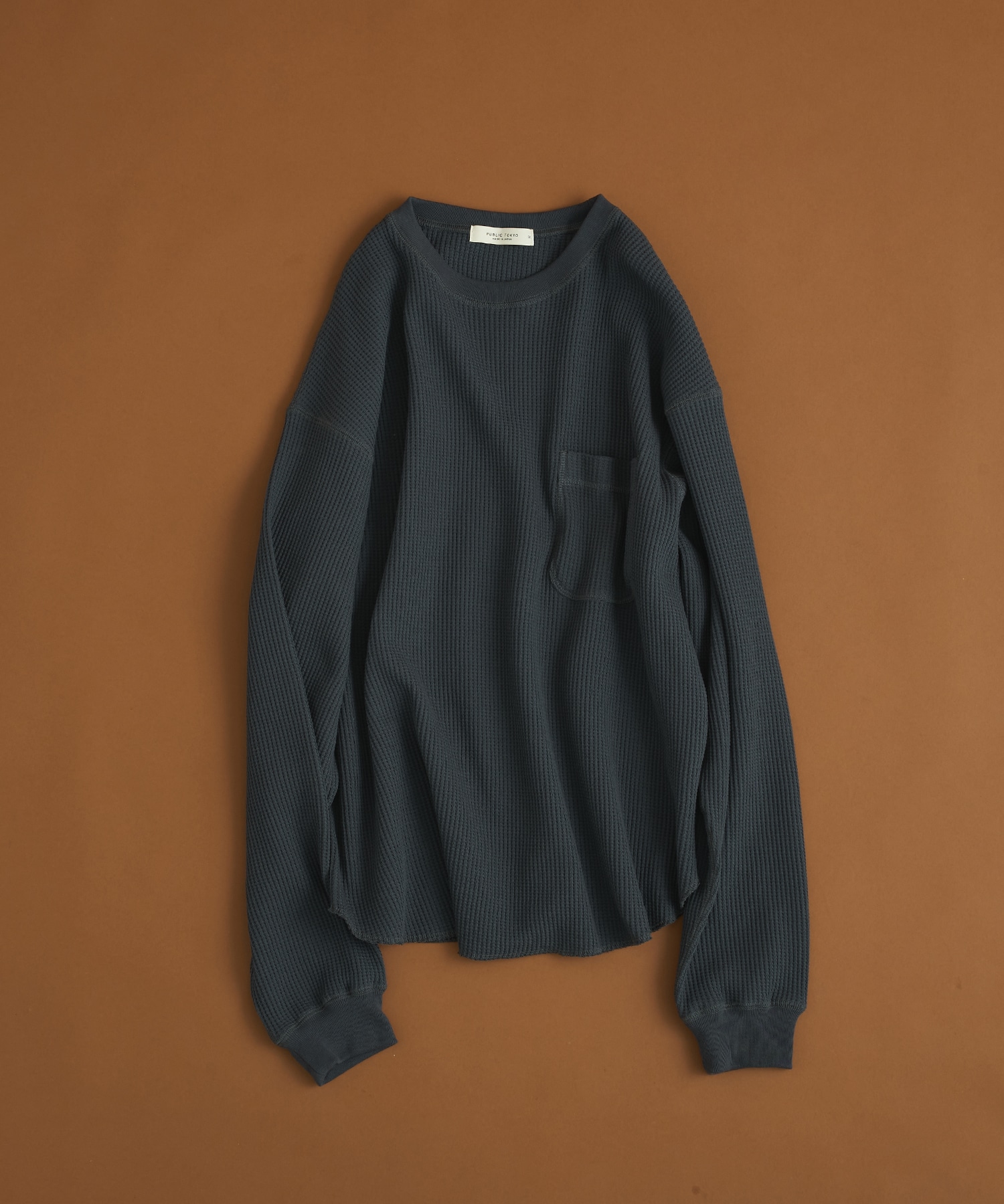 ラウンドヘムサーマルTEE