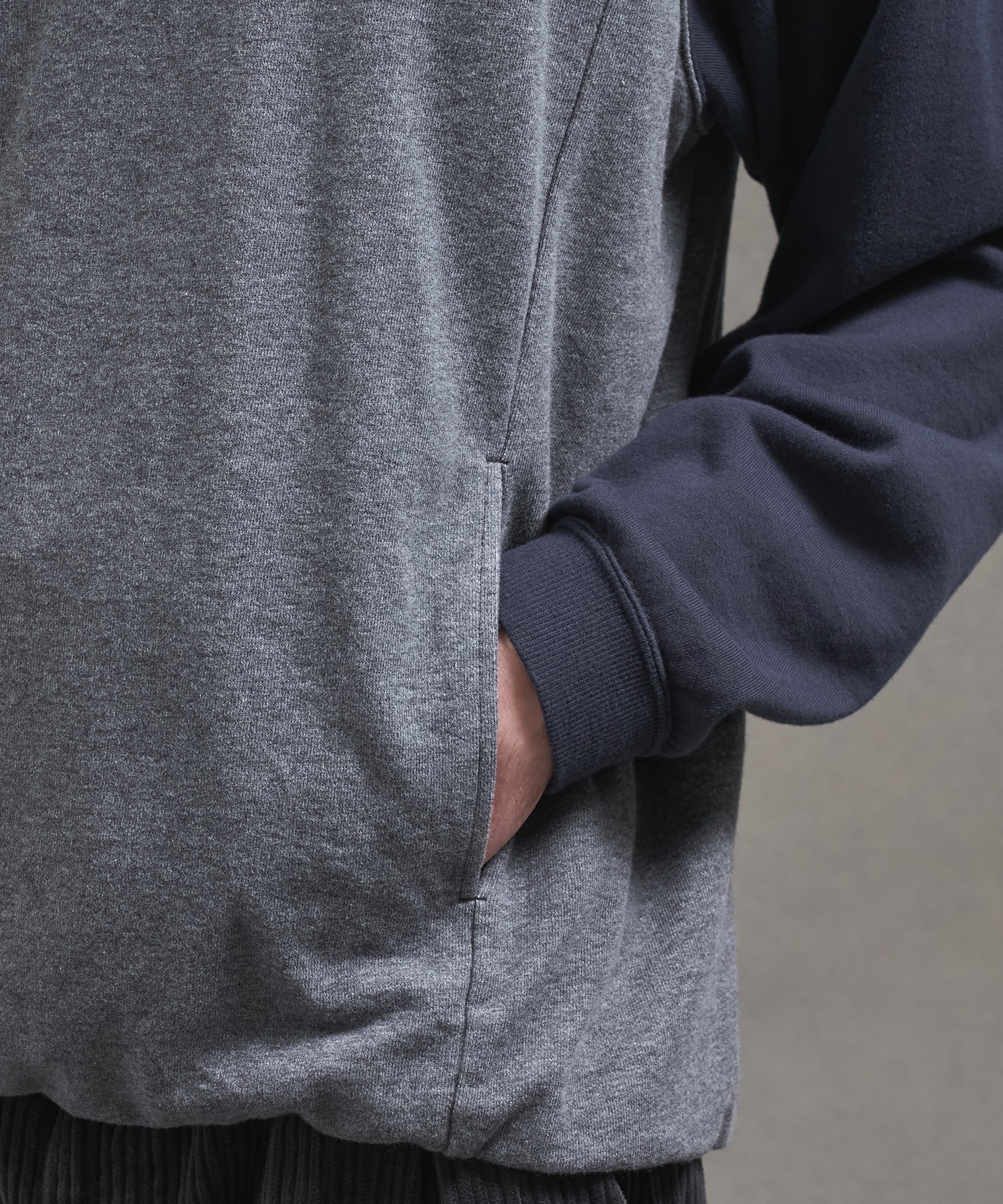 PUBLIC SWEATノンリブソフトスウェット