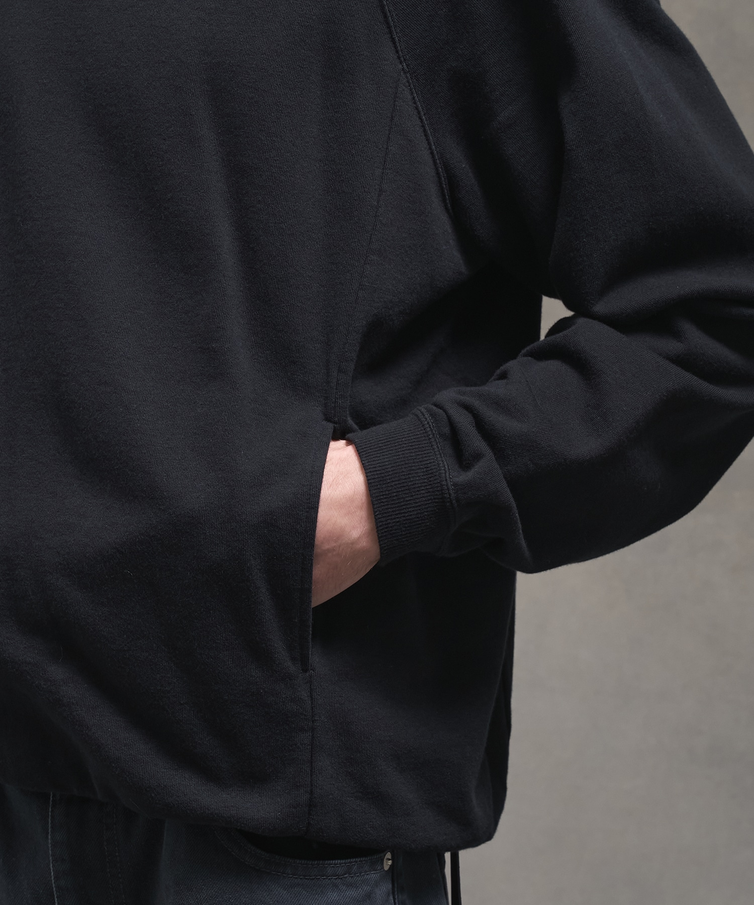 PUBLIC SWEATノンリブソフトスウェット